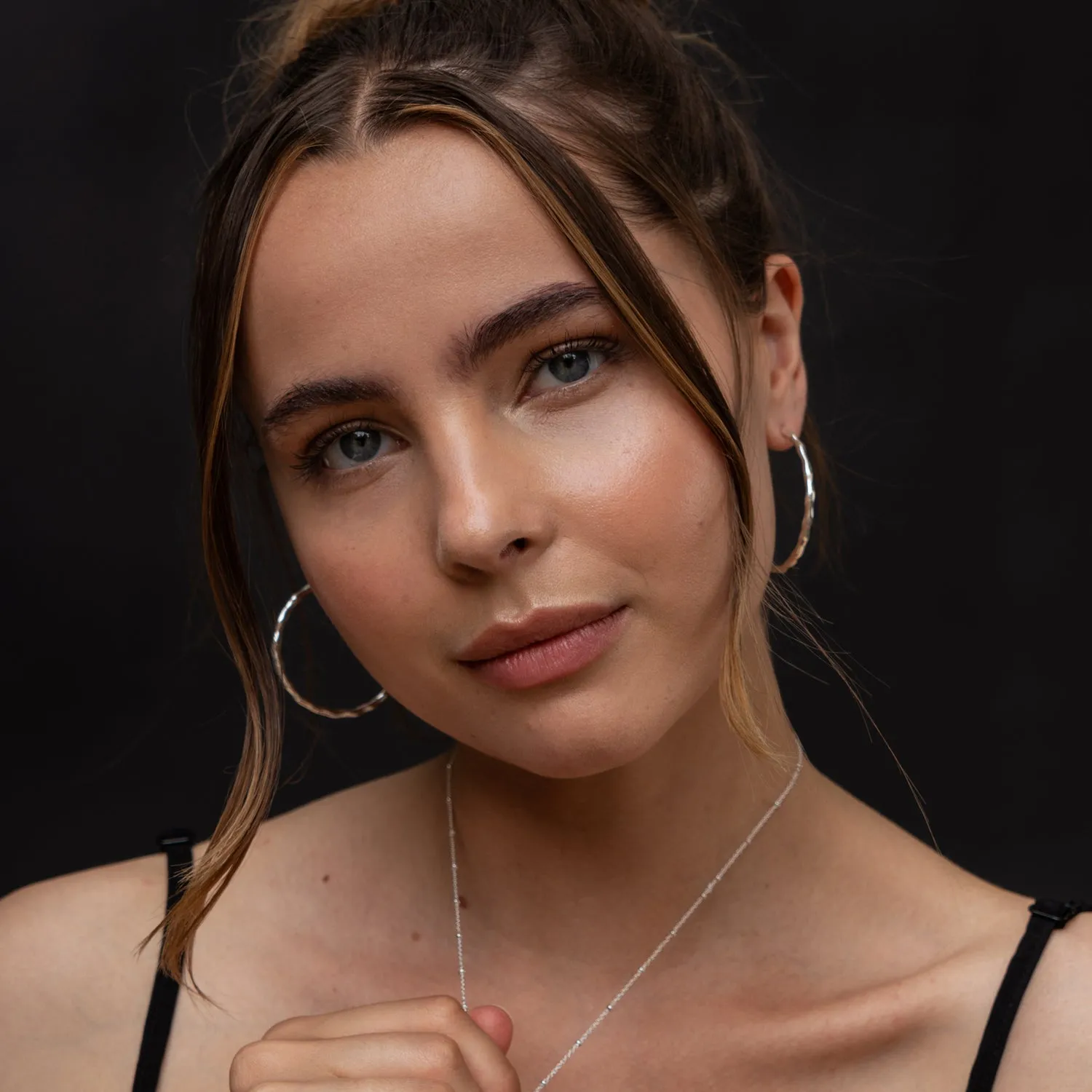 Large Waterfall Hoops sold by Dower & Hall product image thumbnail 3