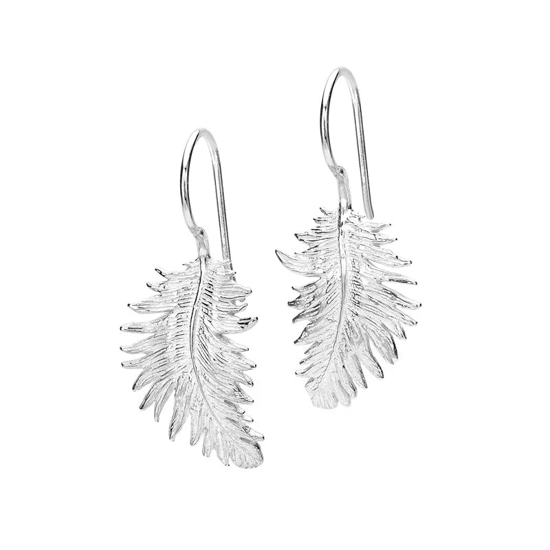 Feather Drop Earrings sold by Dower & Hall product image thumbnail 4