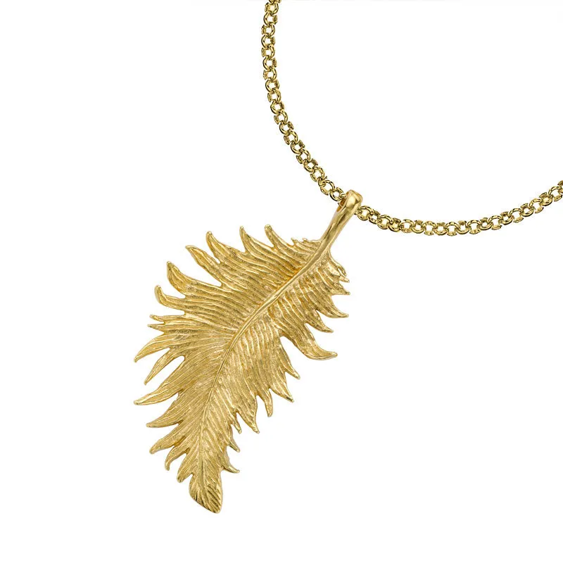 Large Feather Pendant sold by Dower & Hall product image thumbnail 5
