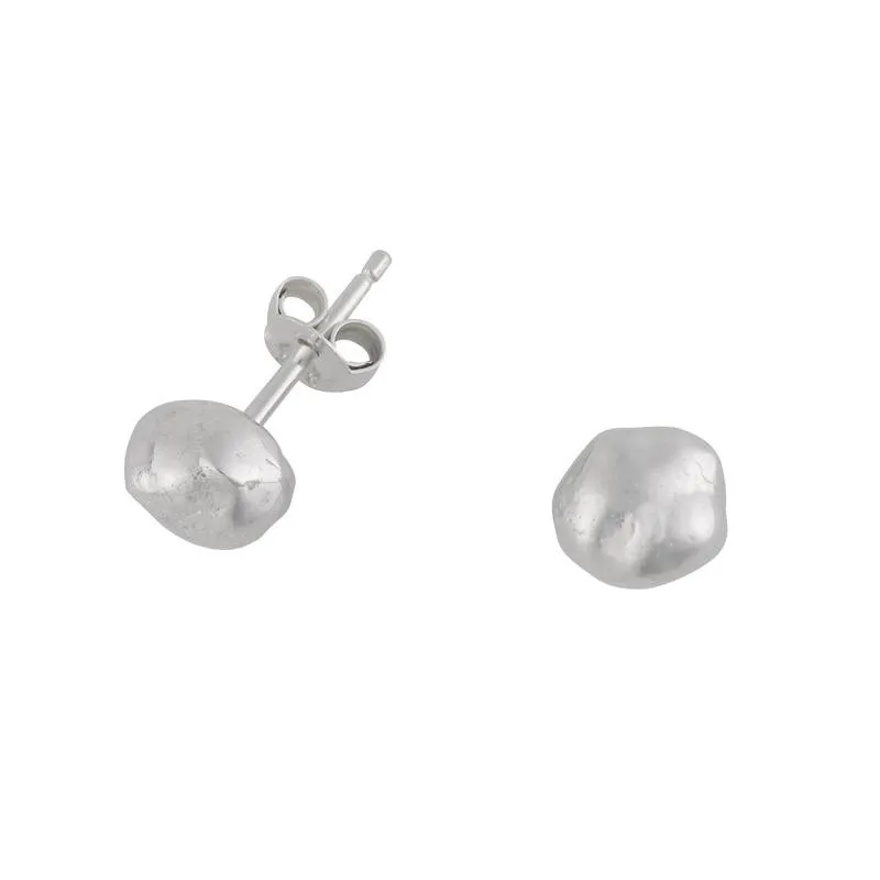 Small Signature Nugget Studs sold by Dower & Hall