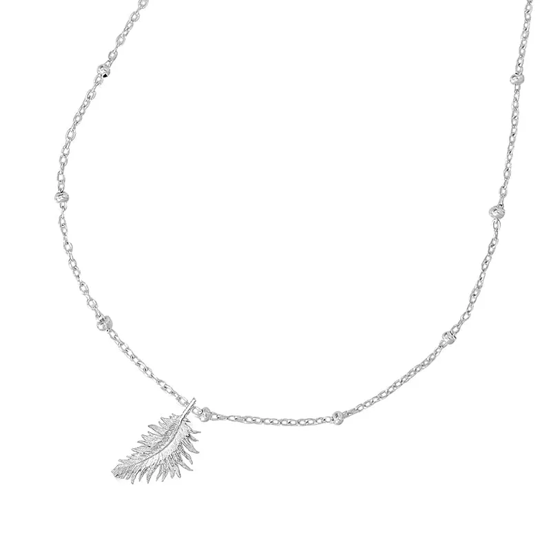 Small Feather Pendant sold by Dower & Hall product image thumbnail 4