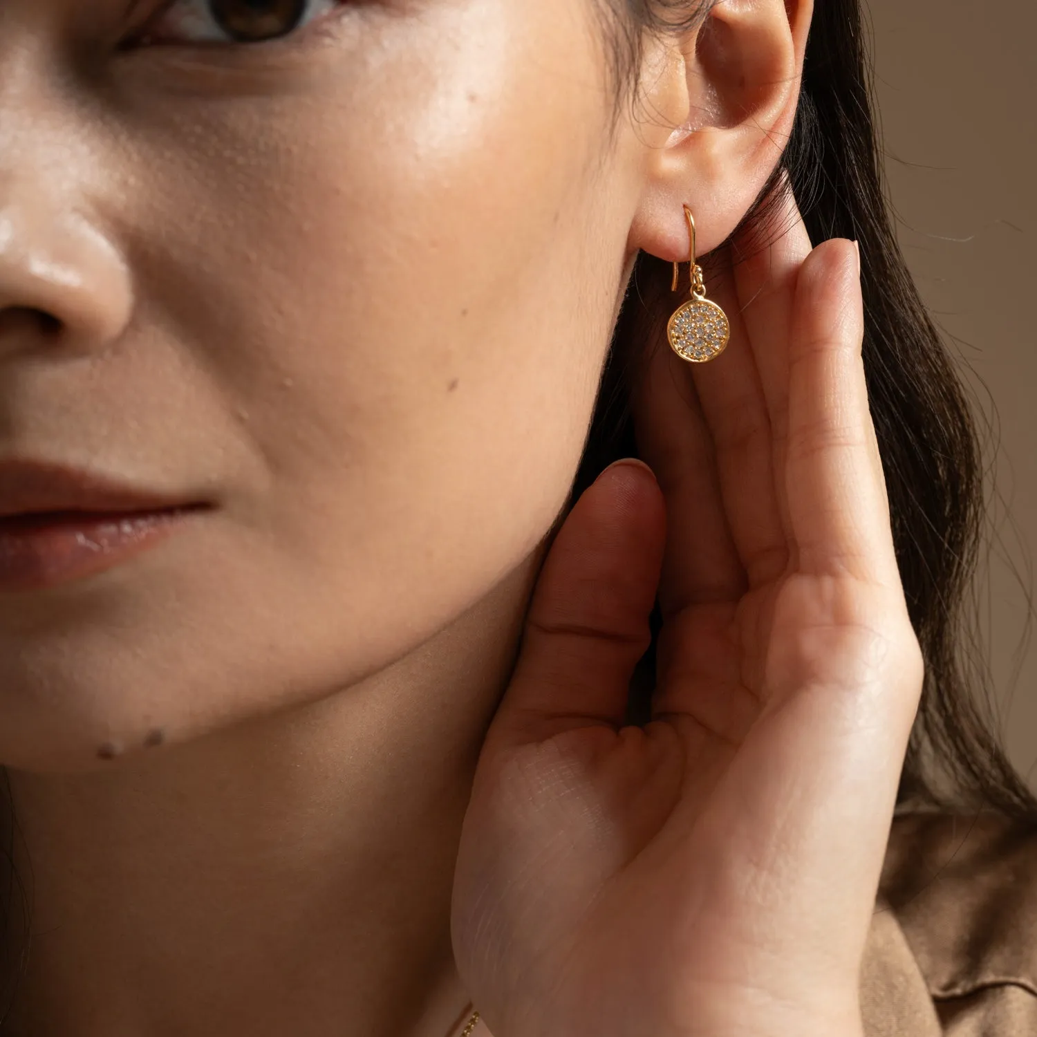 18k Diamond Stargazer Drop Earrings - 0.80ct sold by Dower & Hall product image thumbnail 2