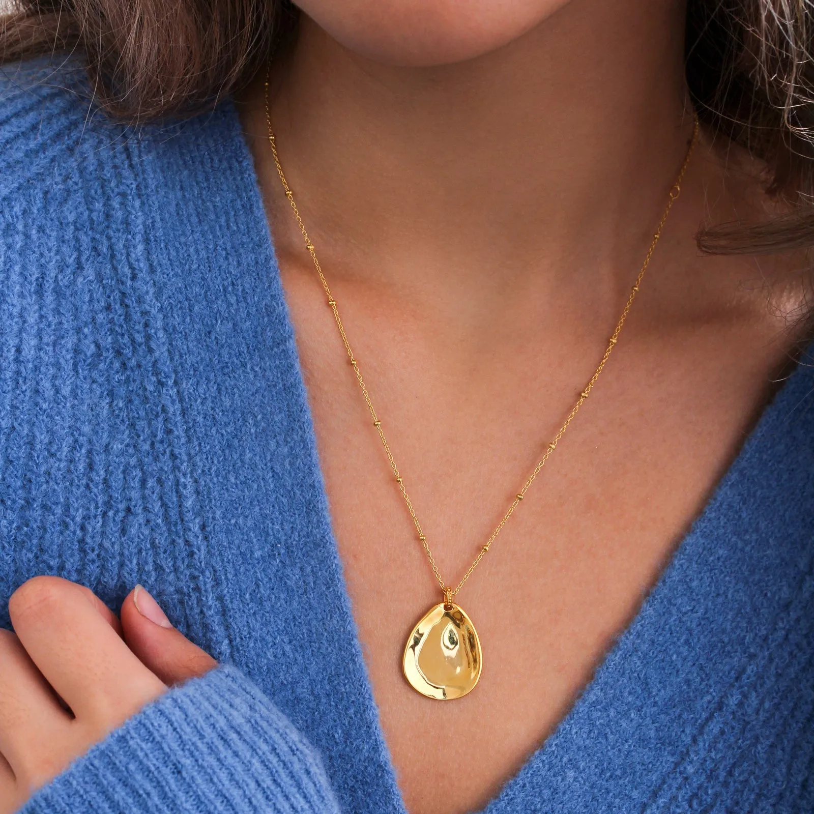 Large Pebble Pendant sold by Dower & Hall product image thumbnail 2