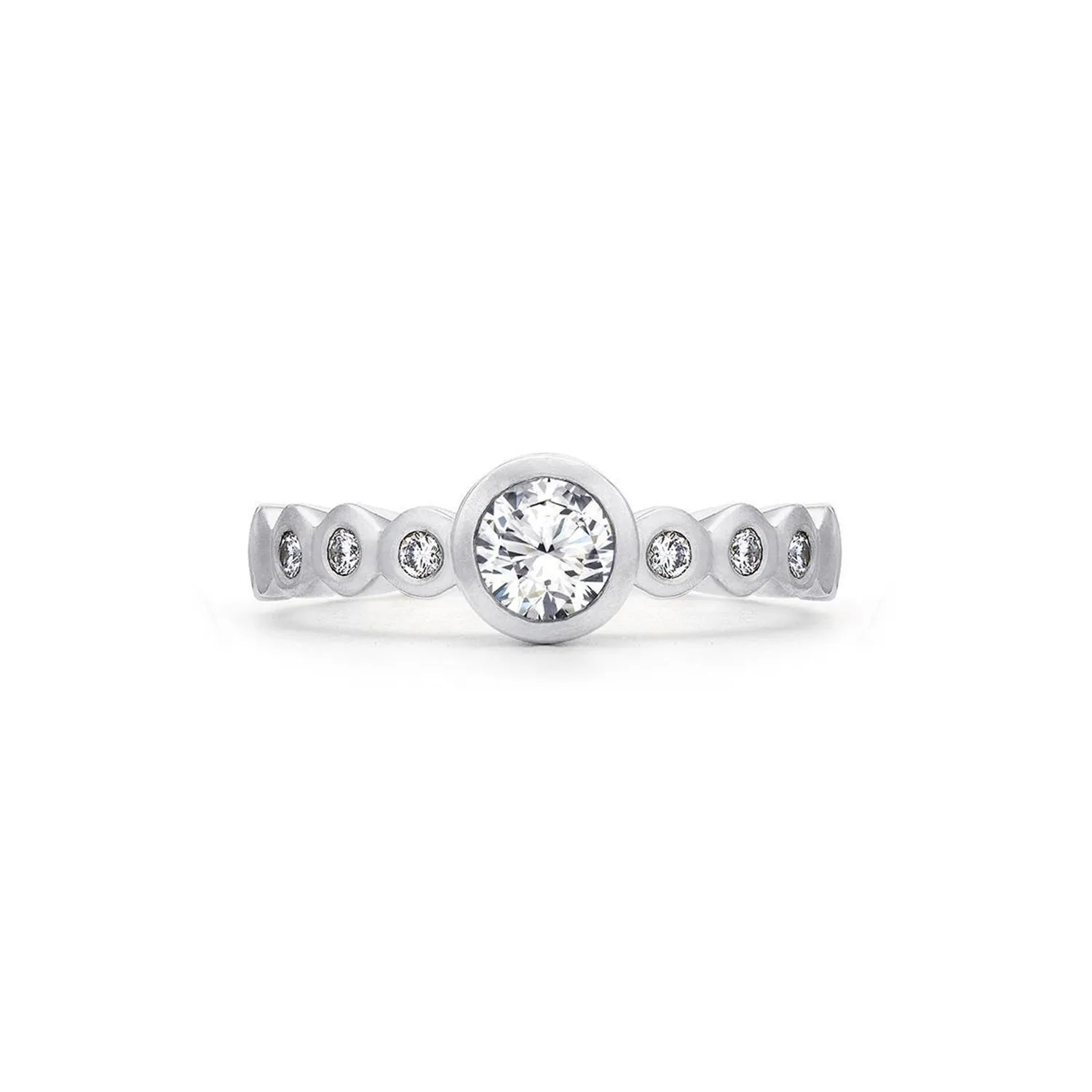 Dotty Solitaire Diamond Engagement Ring - 0.40ct sold by Dower & Hall product image thumbnail 5