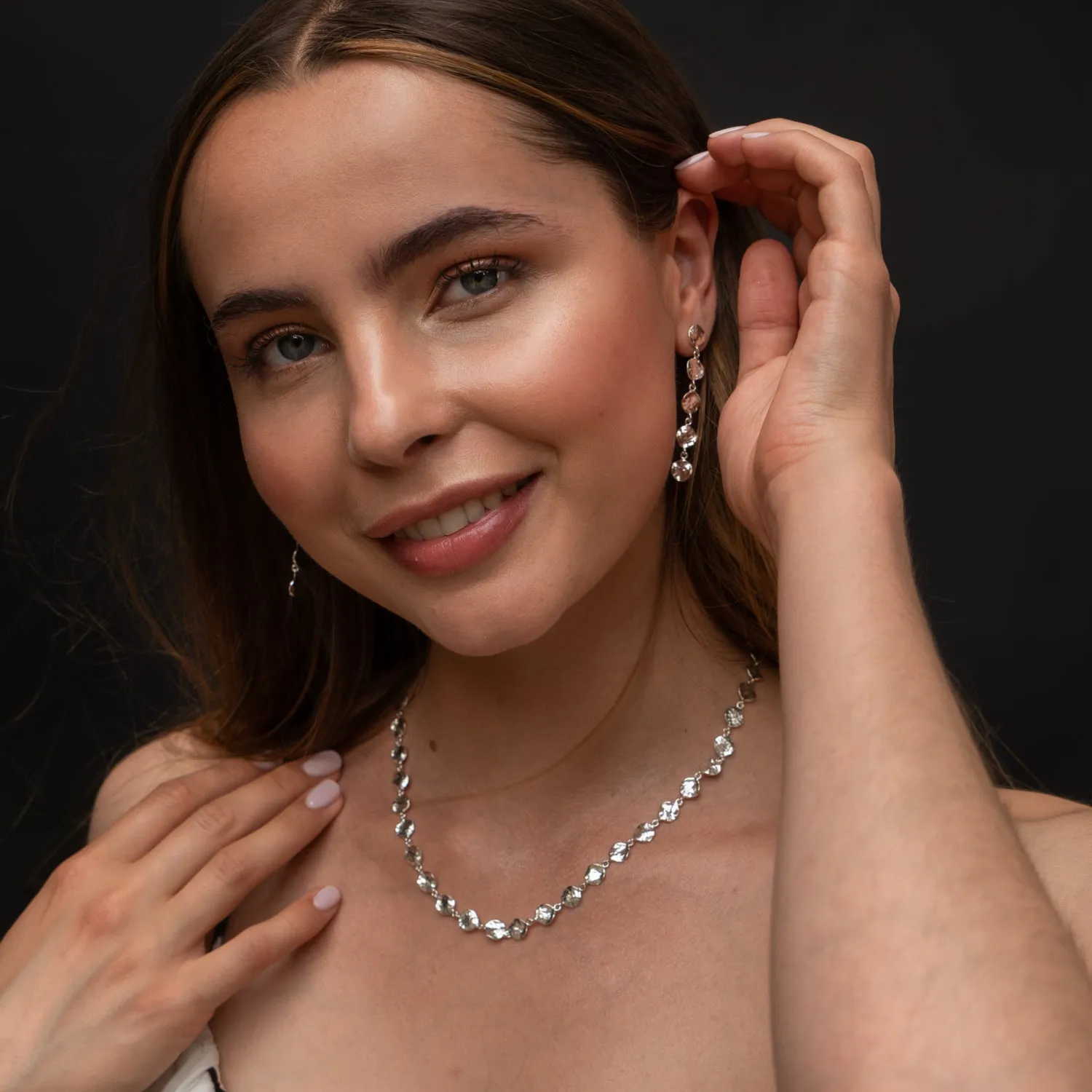 Nomad Disc Link Necklace sold by Dower & Hall product image thumbnail 3