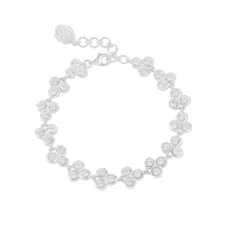 'Ice' Trio Array Line Bracelet sold by Dower & Hall