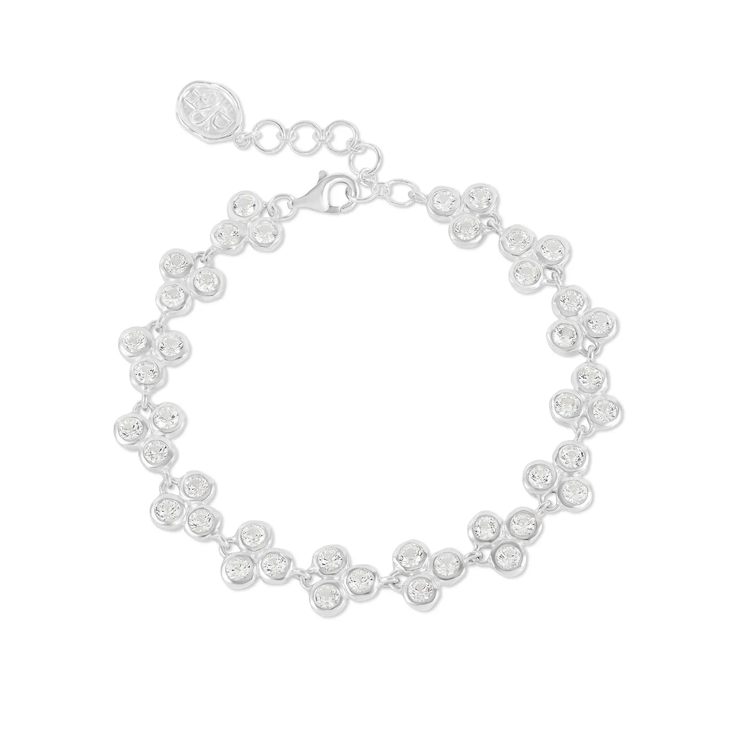 'Ice' Trio Array Line Bracelet sold by Dower & Hall