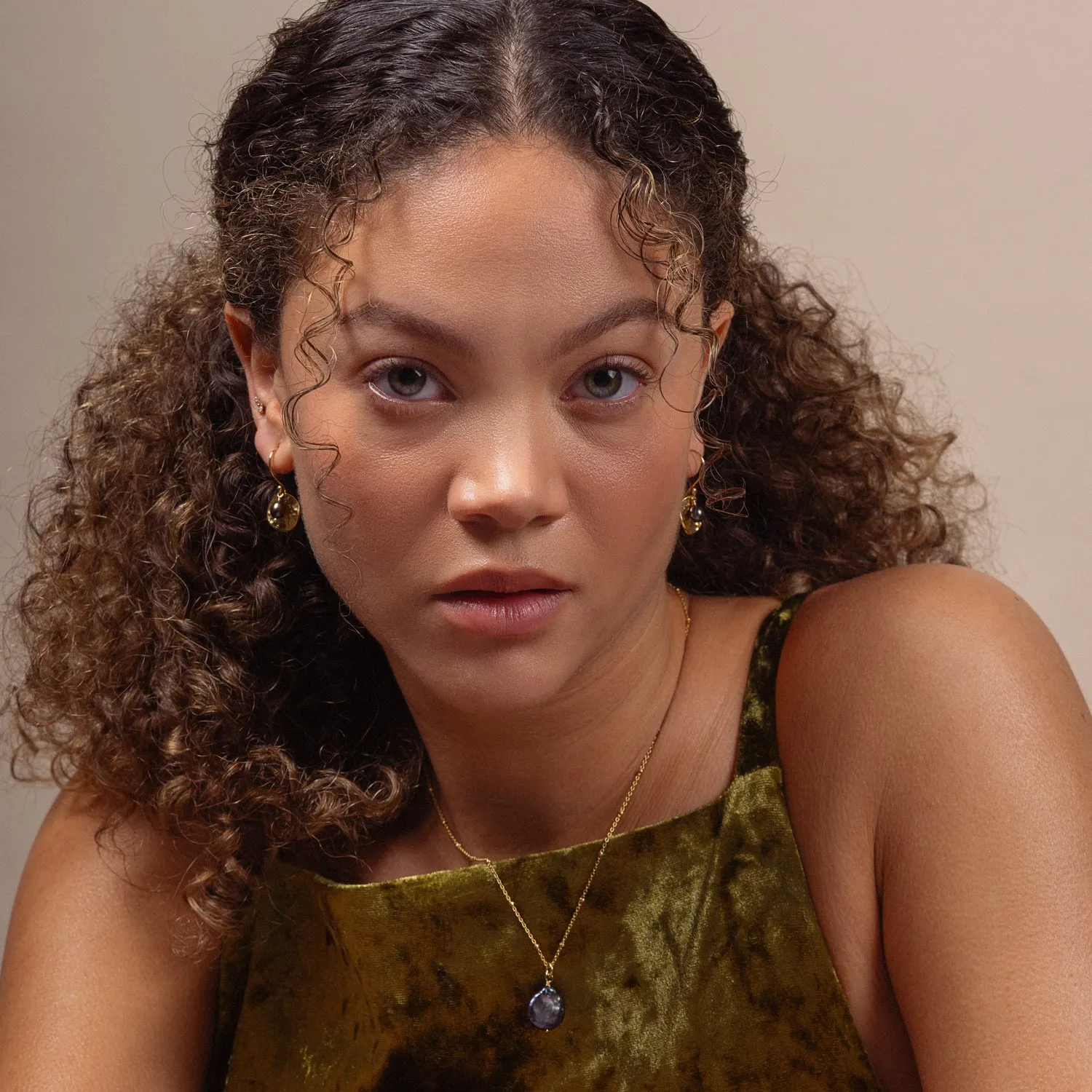 Peacock Biwa Pearl Pendant sold by Dower & Hall product image thumbnail 4