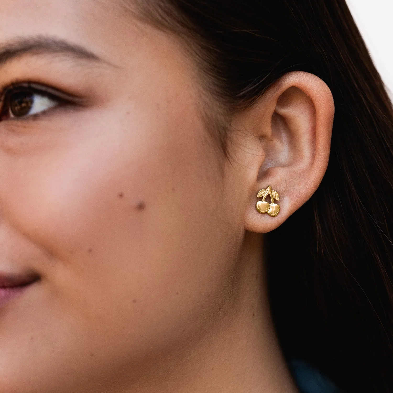 Cherry Narrative Studs sold by Dower & Hall product image thumbnail 5