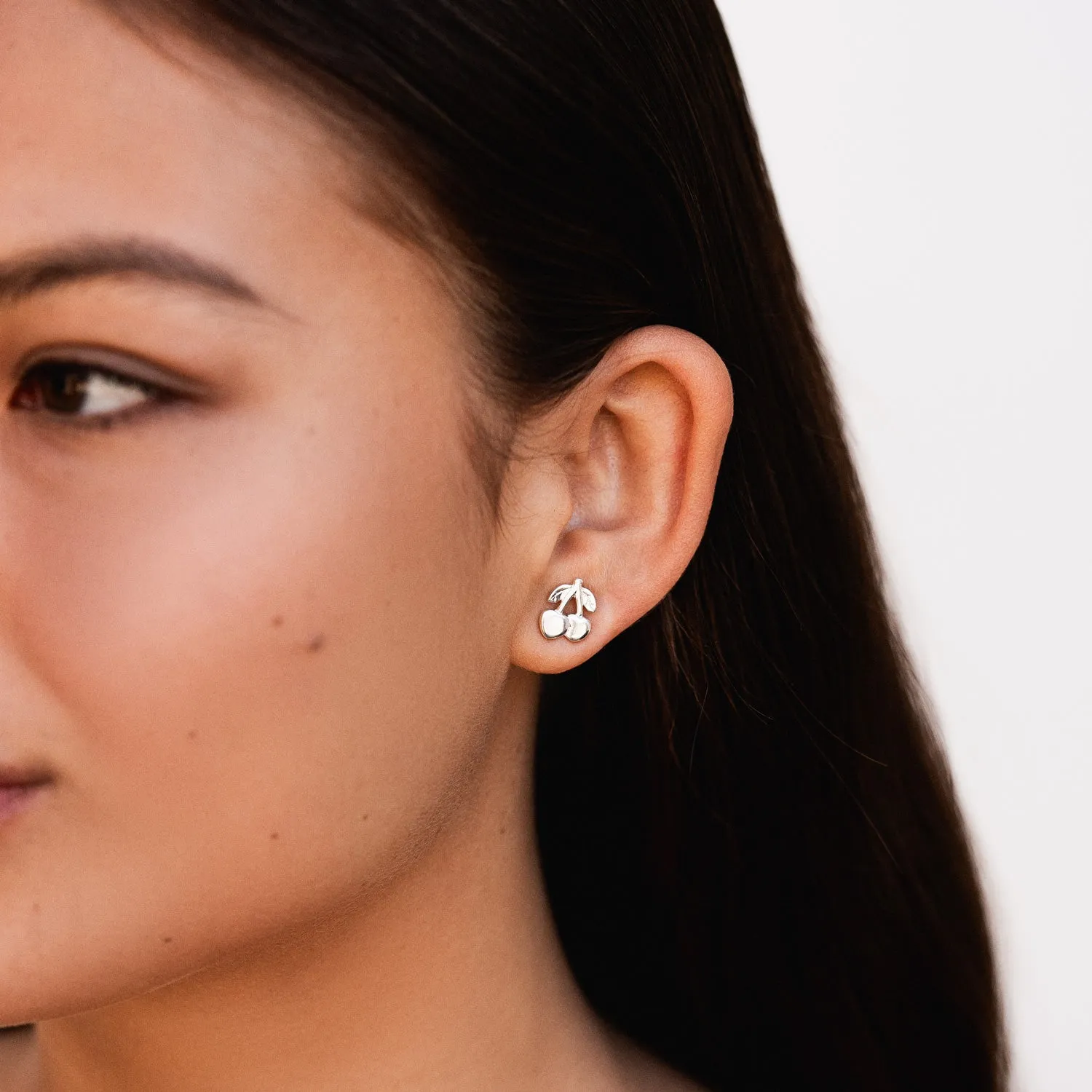 Cherry Narrative Studs sold by Dower & Hall product image thumbnail 2