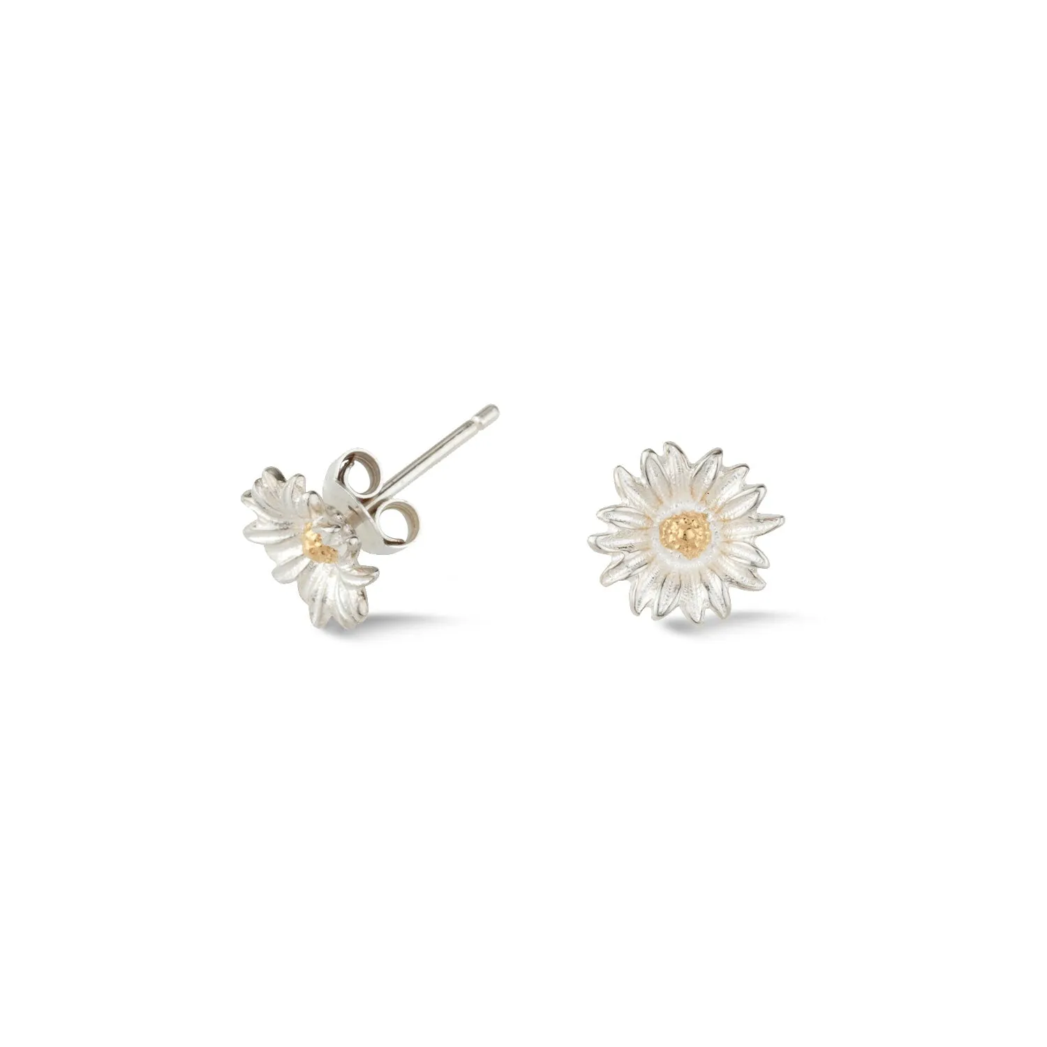 Daisy Flower Studs sold by Dower & Hall