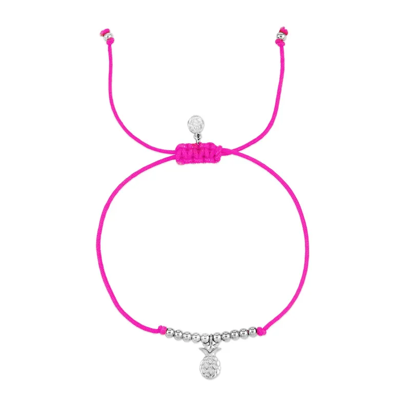 Pineapple Misanga Cord Bracelet sold by Dower & Hall