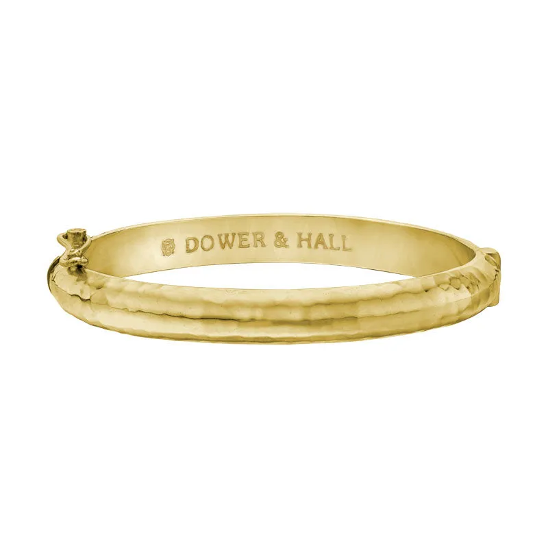 Men's 6mm Hinged Hammered Nomad Bangle sold by Dower & Hall product image thumbnail 3