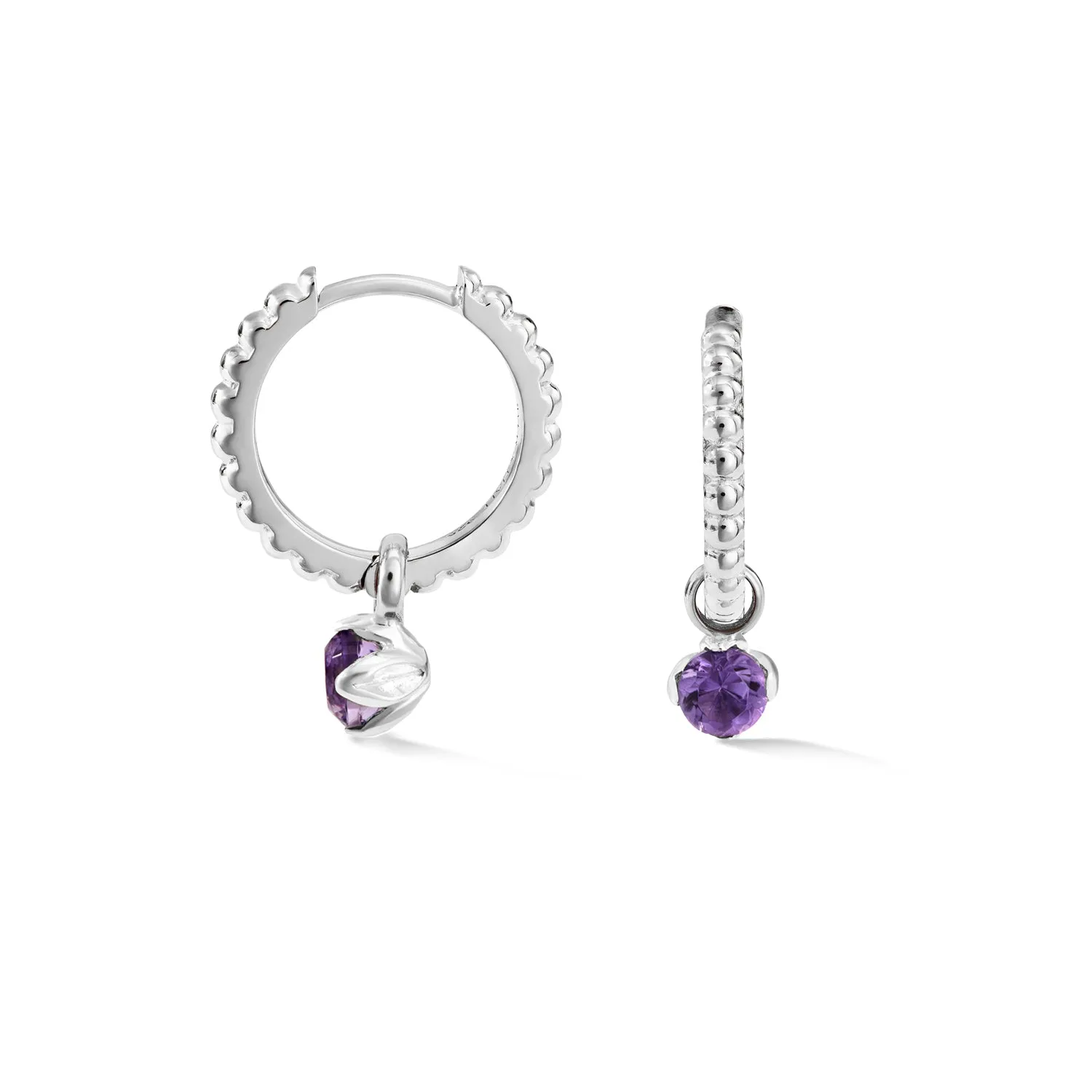 Amethyst Orissa Hoops sold by Dower & Hall product image thumbnail 4