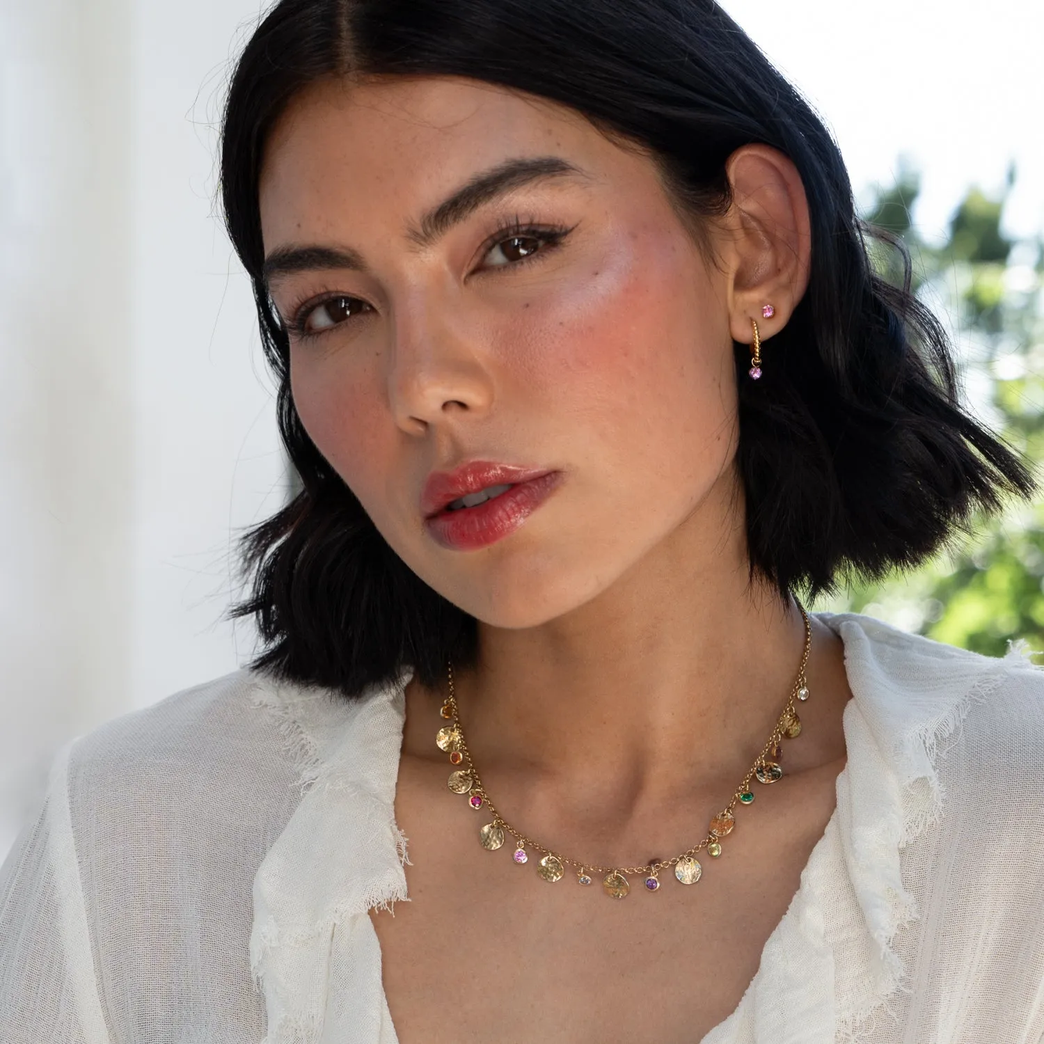 Amethyst Orissa Hoops sold by Dower & Hall product image thumbnail 2