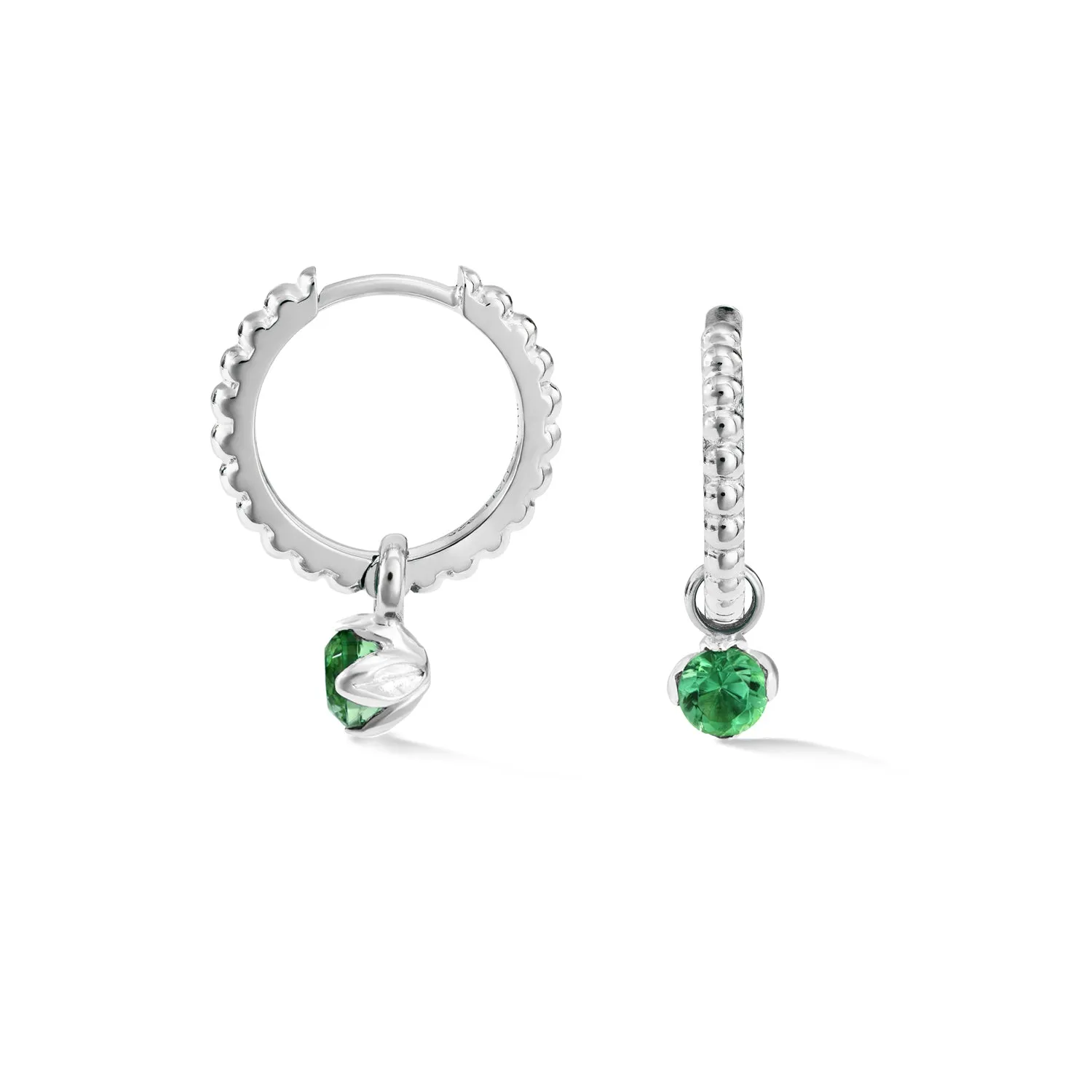 Green Garnet Orissa Hoops sold by Dower & Hall product image thumbnail 4
