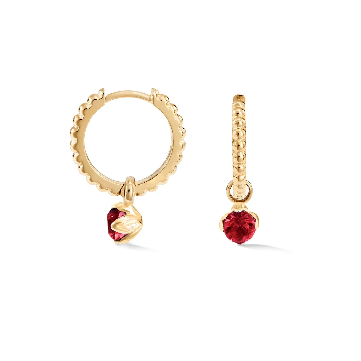 Garnet Orissa Hoops sold by Dower & Hall