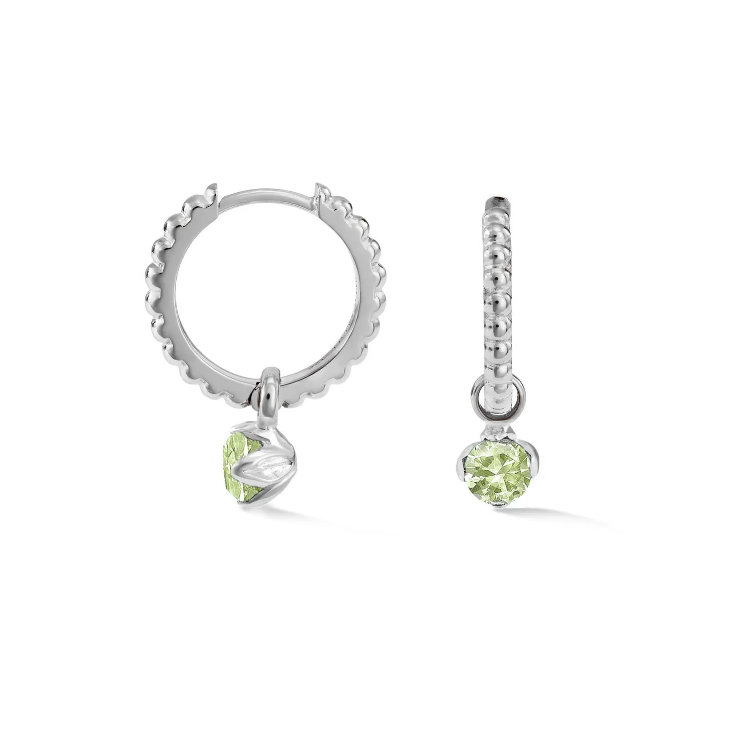 Peridot Orissa Hoops sold by Dower & Hall product image thumbnail 4