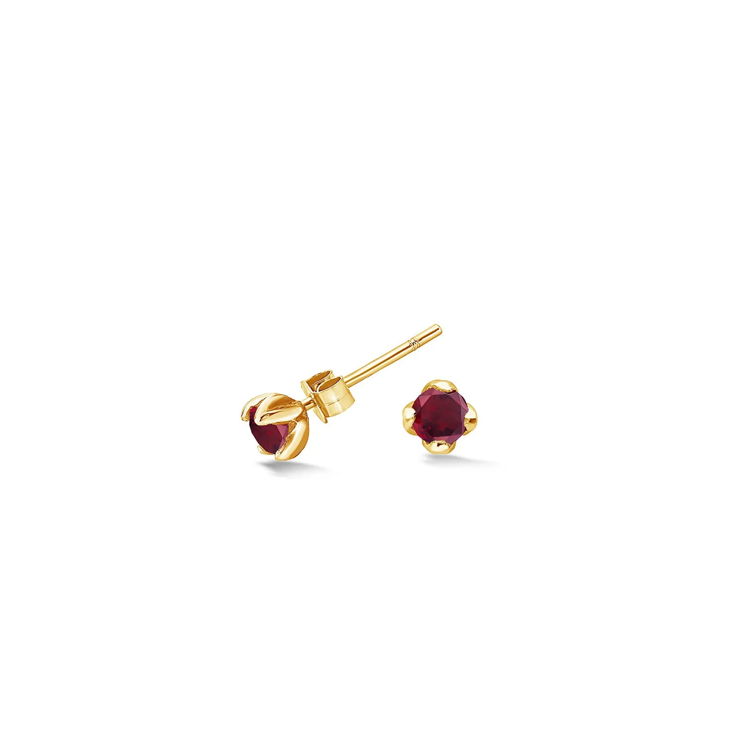 4mm Garnet Orissa Studs sold by Dower & Hall product image thumbnail 4