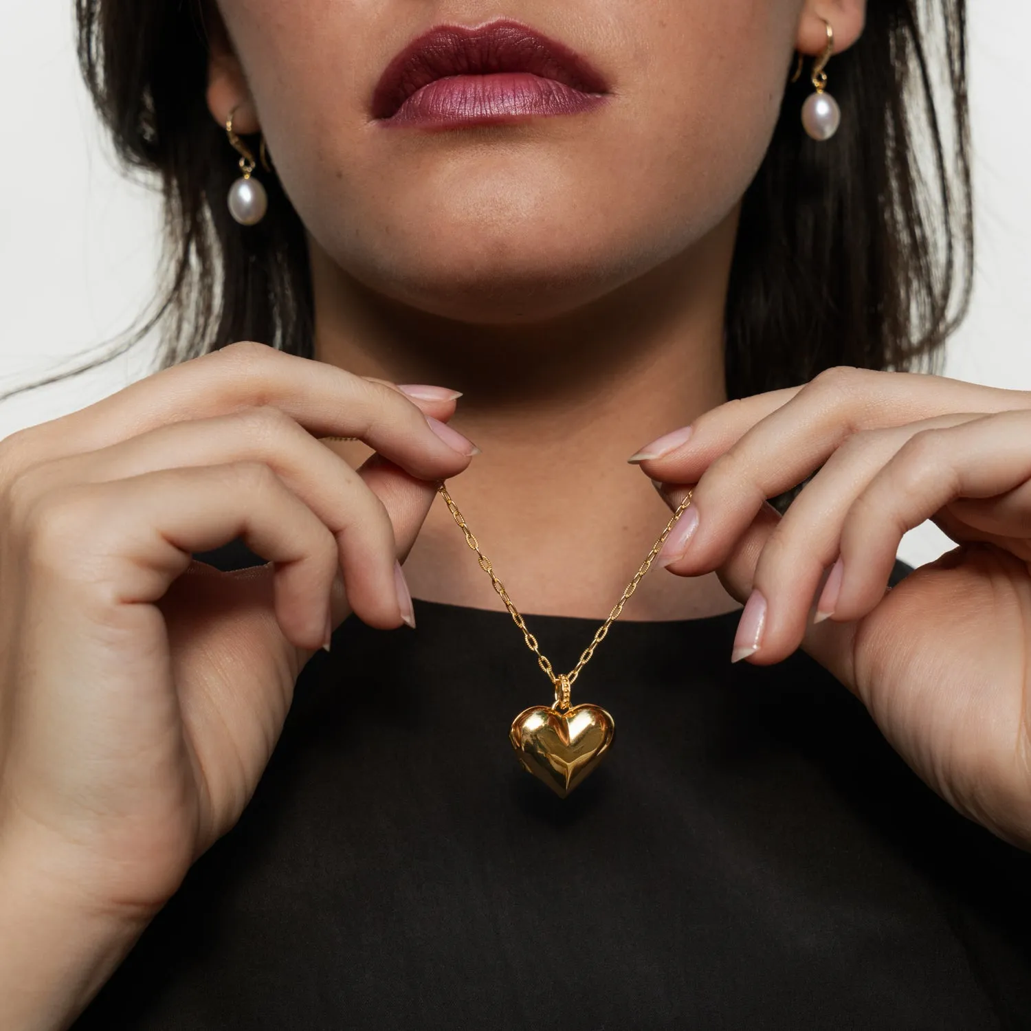 'Treasured Heart' Photo Locket sold by Dower & Hall product image thumbnail 3