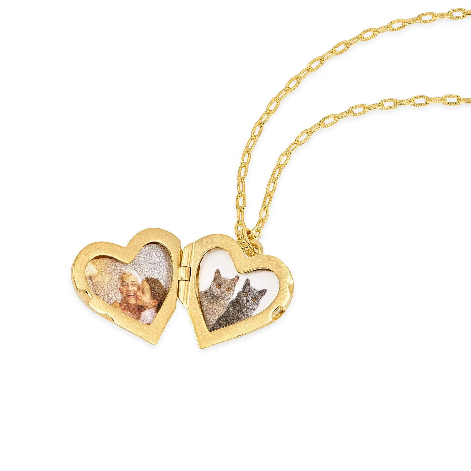 'Treasured Heart' Photo Locket sold by Dower & Hall product image thumbnail 5