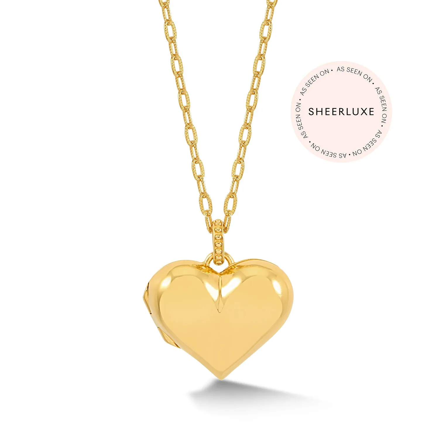 'Treasured Heart' Photo Locket sold by Dower & Hall