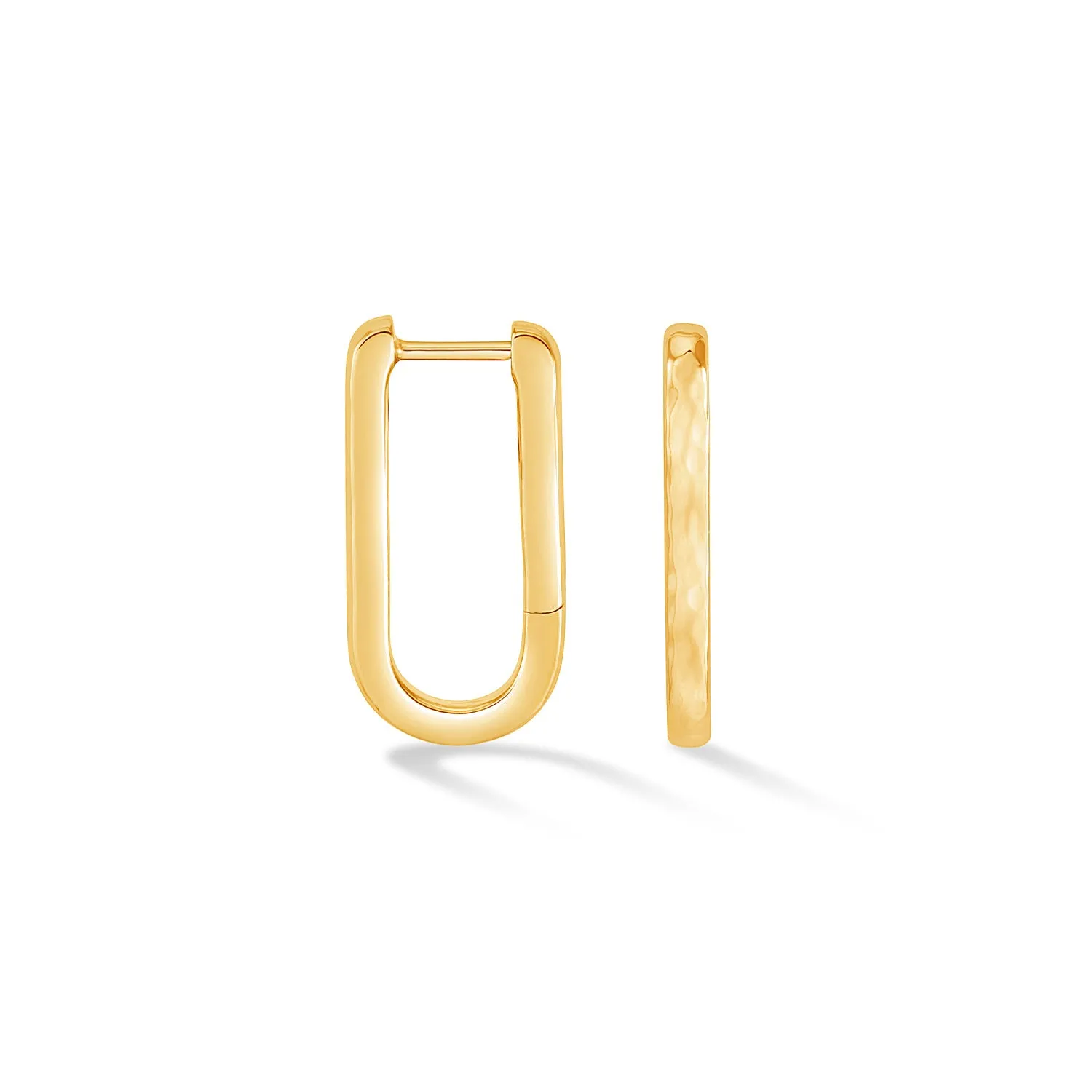 Medium Nomad Link Huggie Hoops sold by Dower & Hall product image thumbnail 4
