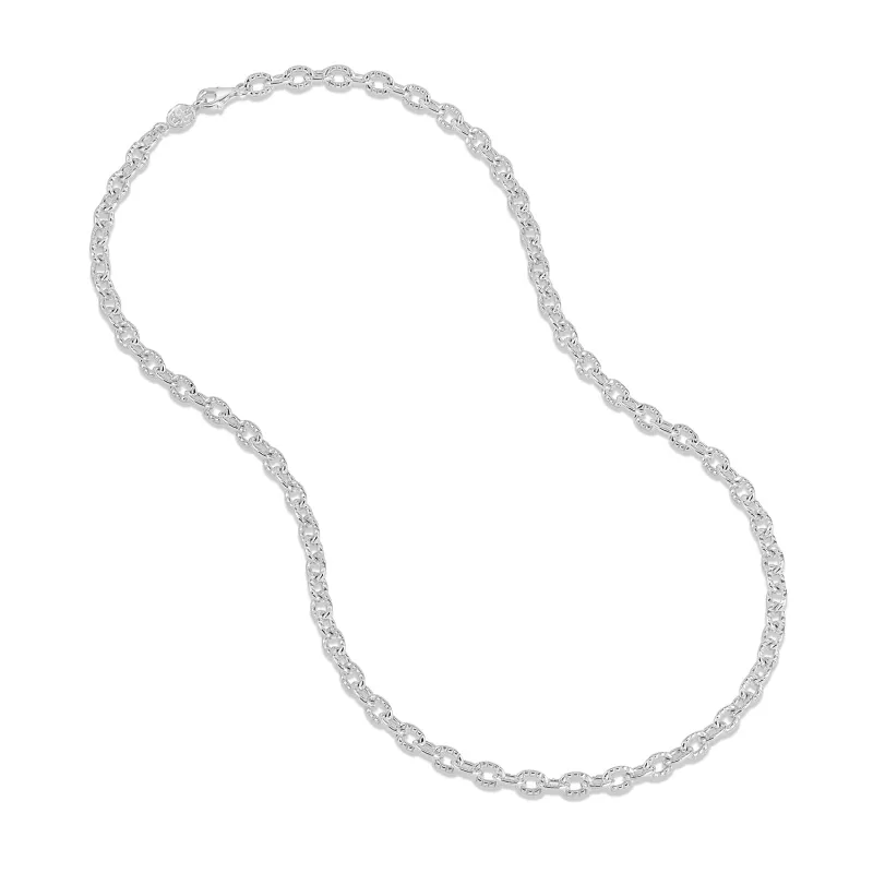Chunky Millie-Grain Necklace Chain made by Dower & Hall