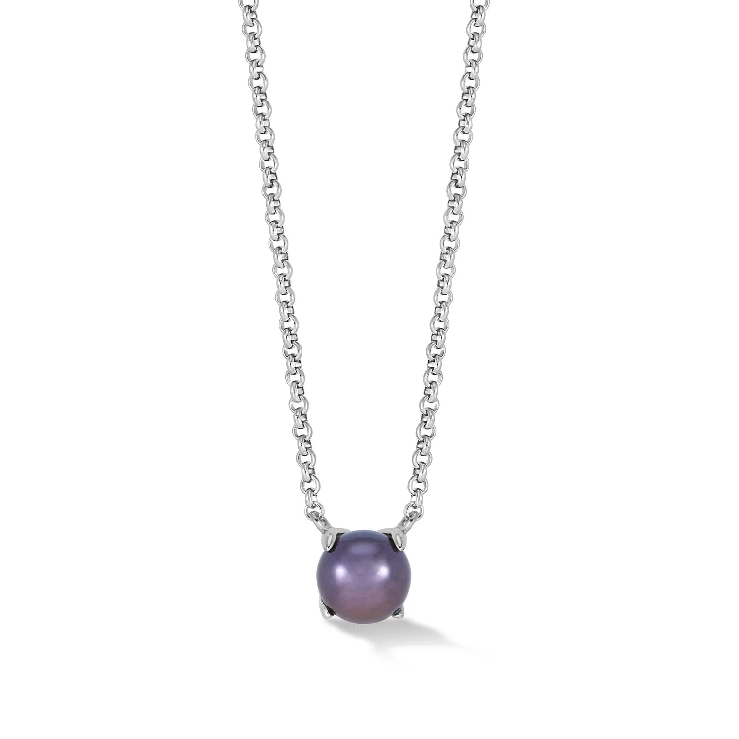 Peacock Claw-Set Timeless Pearl Pendant sold by Dower & Hall