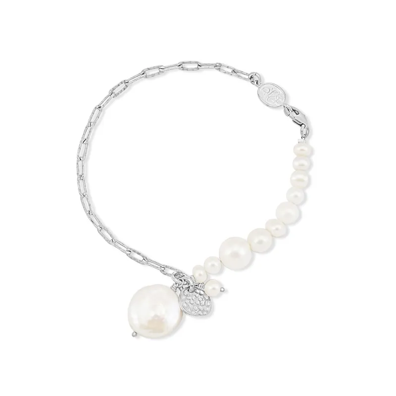 Freshwater & Biwa Luna Pearl™ Bracelet made by Dower & Hall