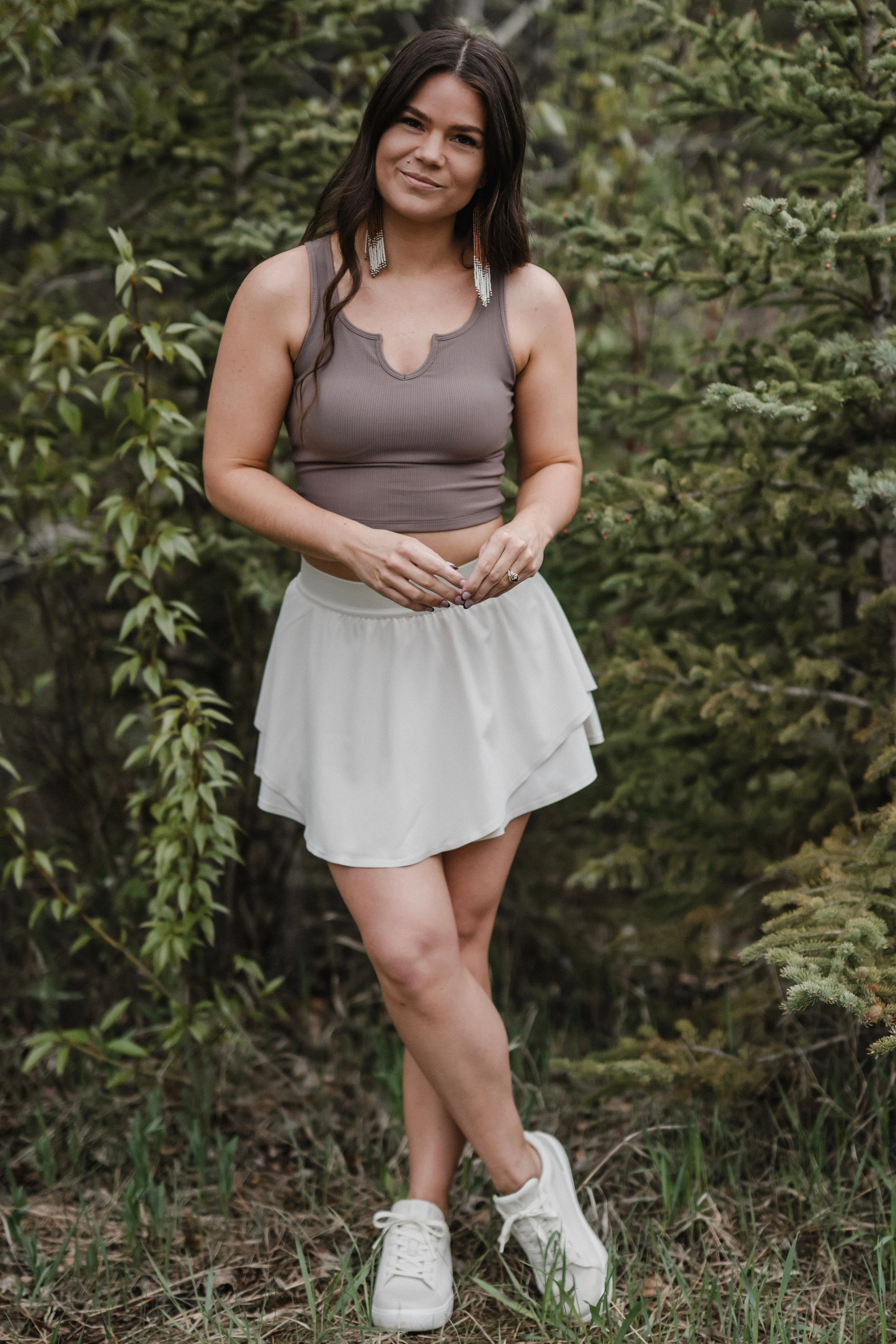 Ribbed Tank *Built in Bra sold by Bare Activewear product image thumbnail 4