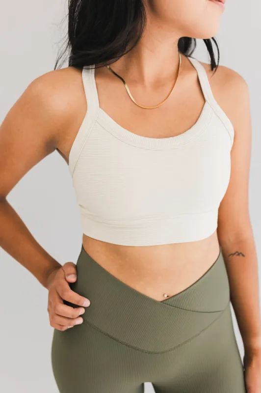 Over It Bra *Ribbed sold by Bare Activewear