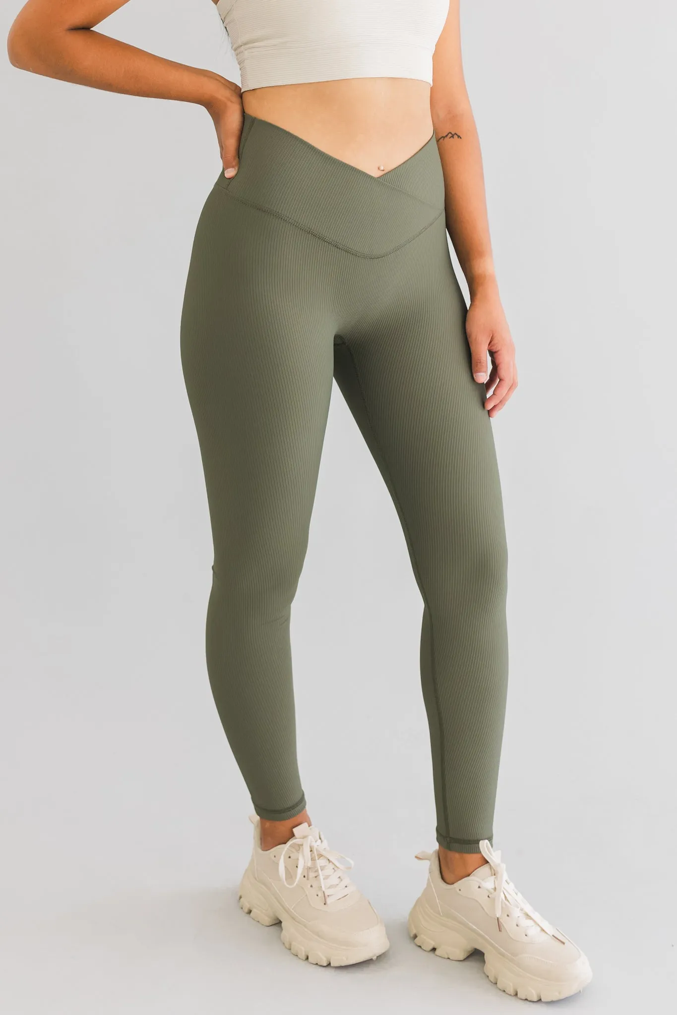 Athena Pant (25") *Ribbed sold by Bare Activewear