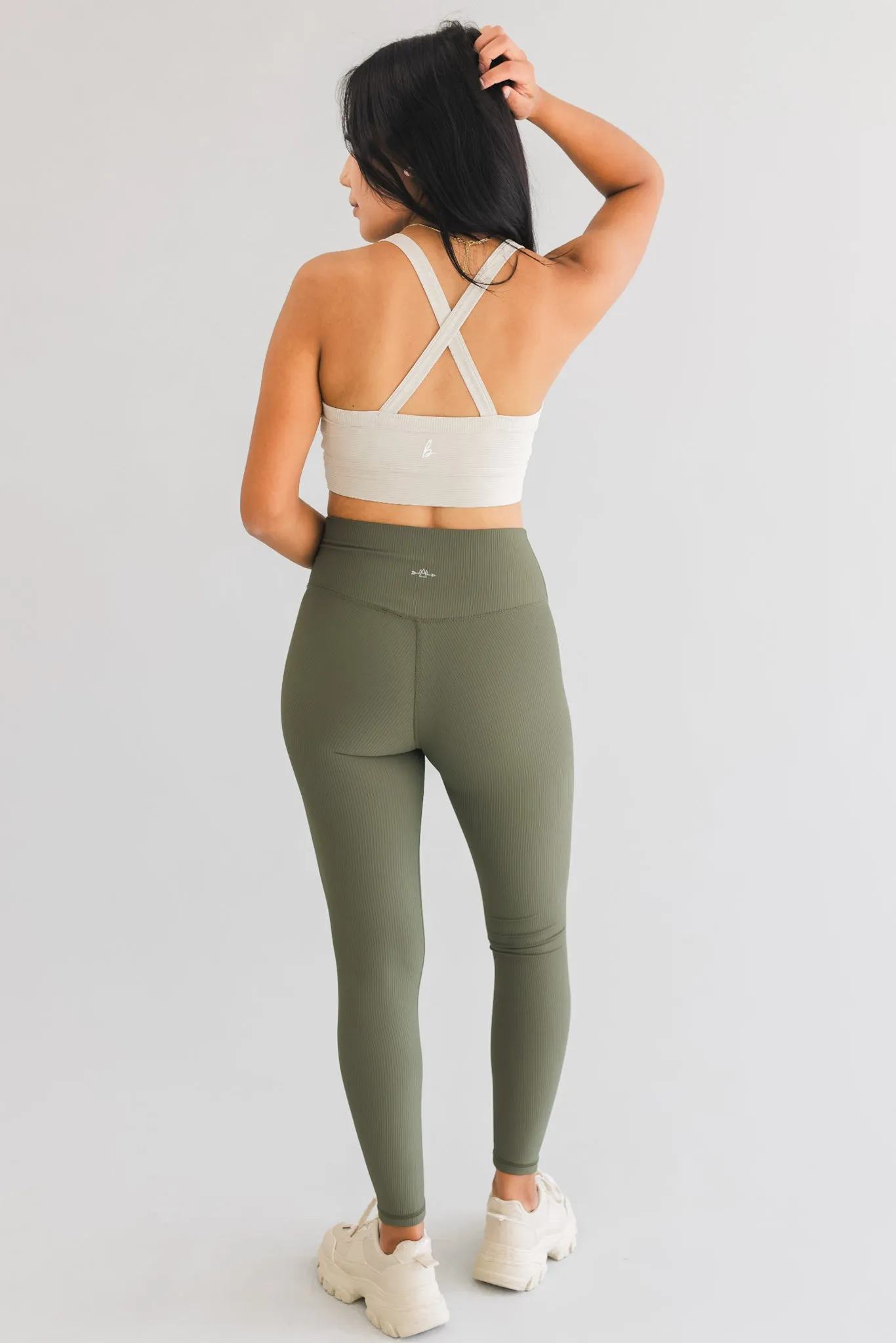 Athena Pant (25") *Ribbed sold by Bare Activewear product image thumbnail 4