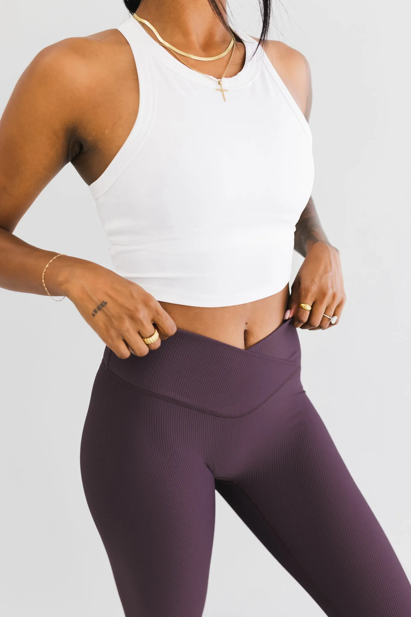 Athena Pant (25") *Ribbed sold by Bare Activewear product image thumbnail 5