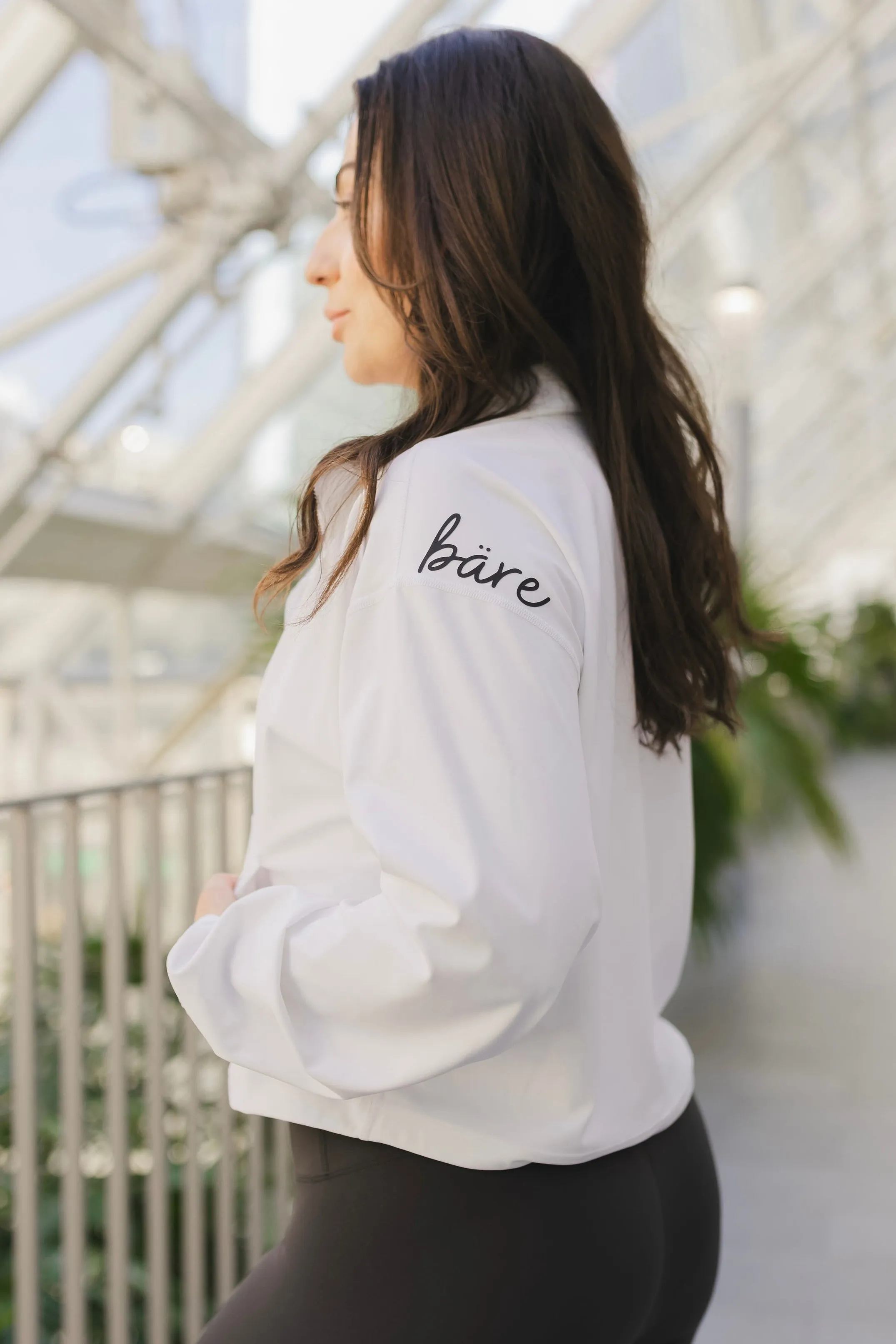 Cropped 1/4 Zip sold by Bare Activewear product image thumbnail 2