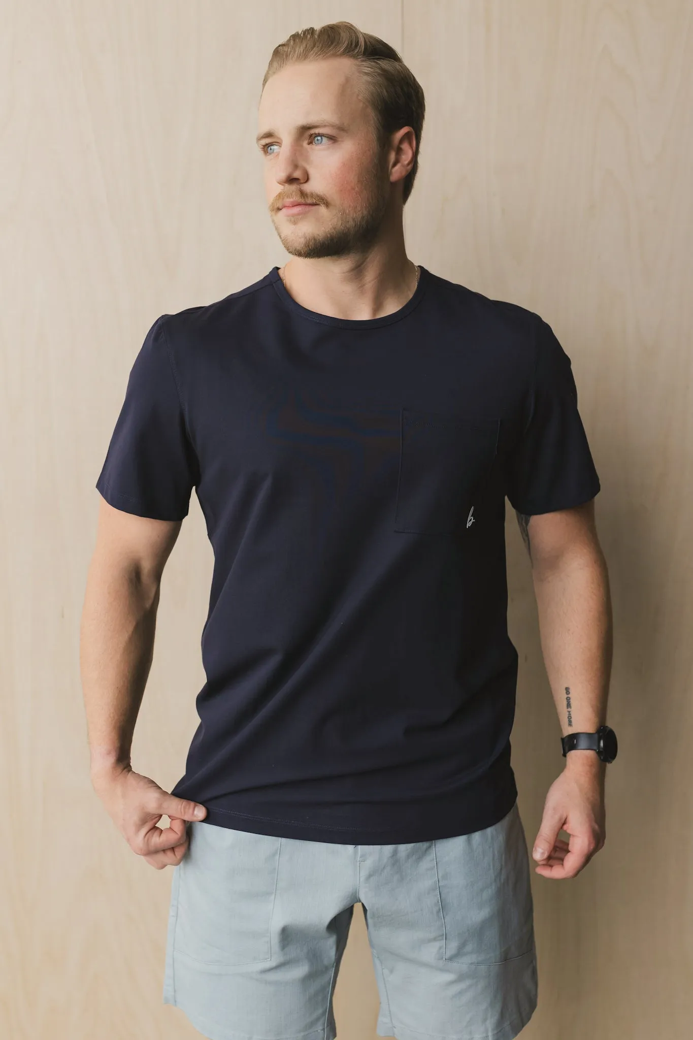 Classic Tee *Pocket sold by Bare Activewear