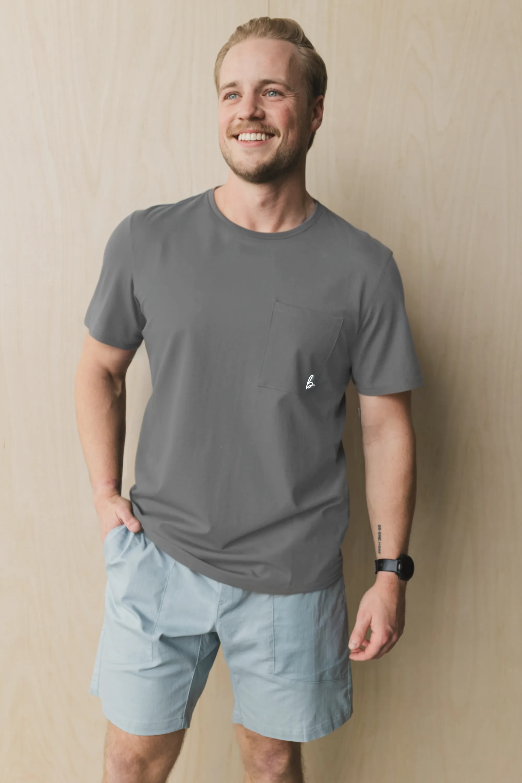 Classic Tee *Pocket sold by Bare Activewear product image thumbnail 5