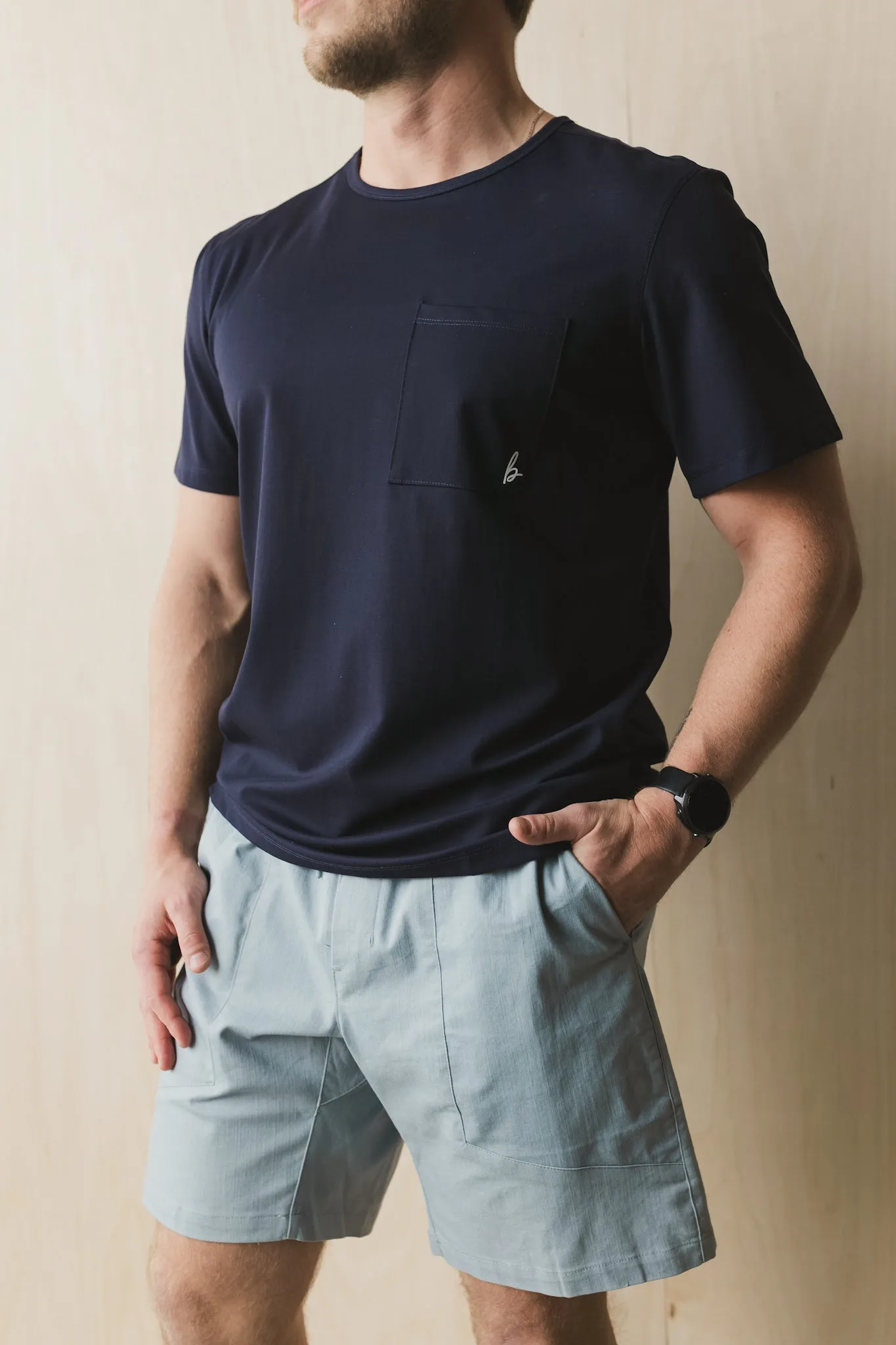 Classic Tee *Pocket sold by Bare Activewear product image thumbnail 4
