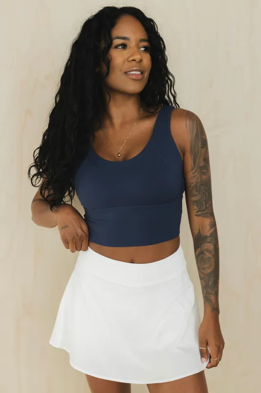 Deep V Crop sold by Bare Activewear