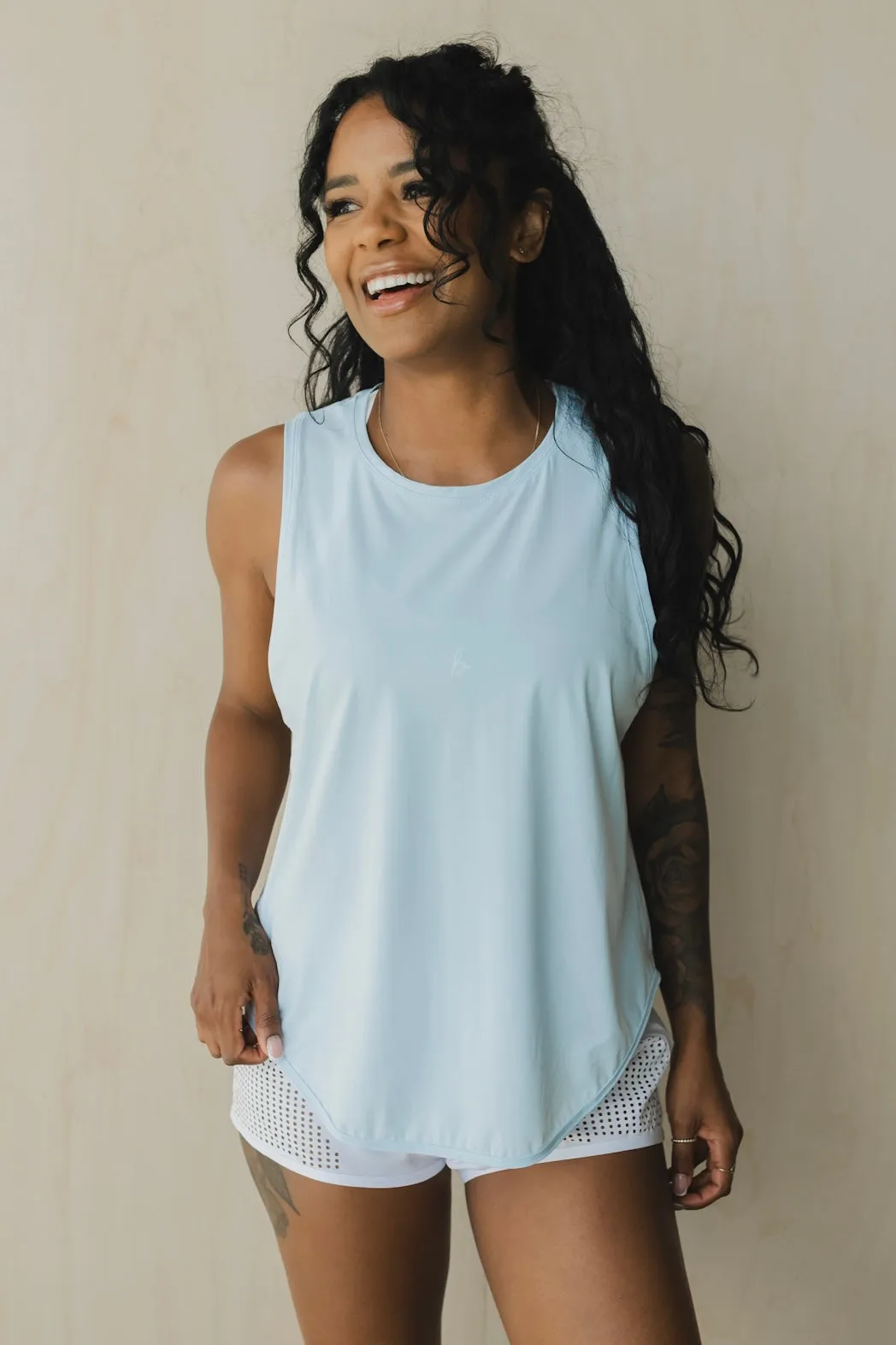 Open Back Tank sold by Bare Activewear