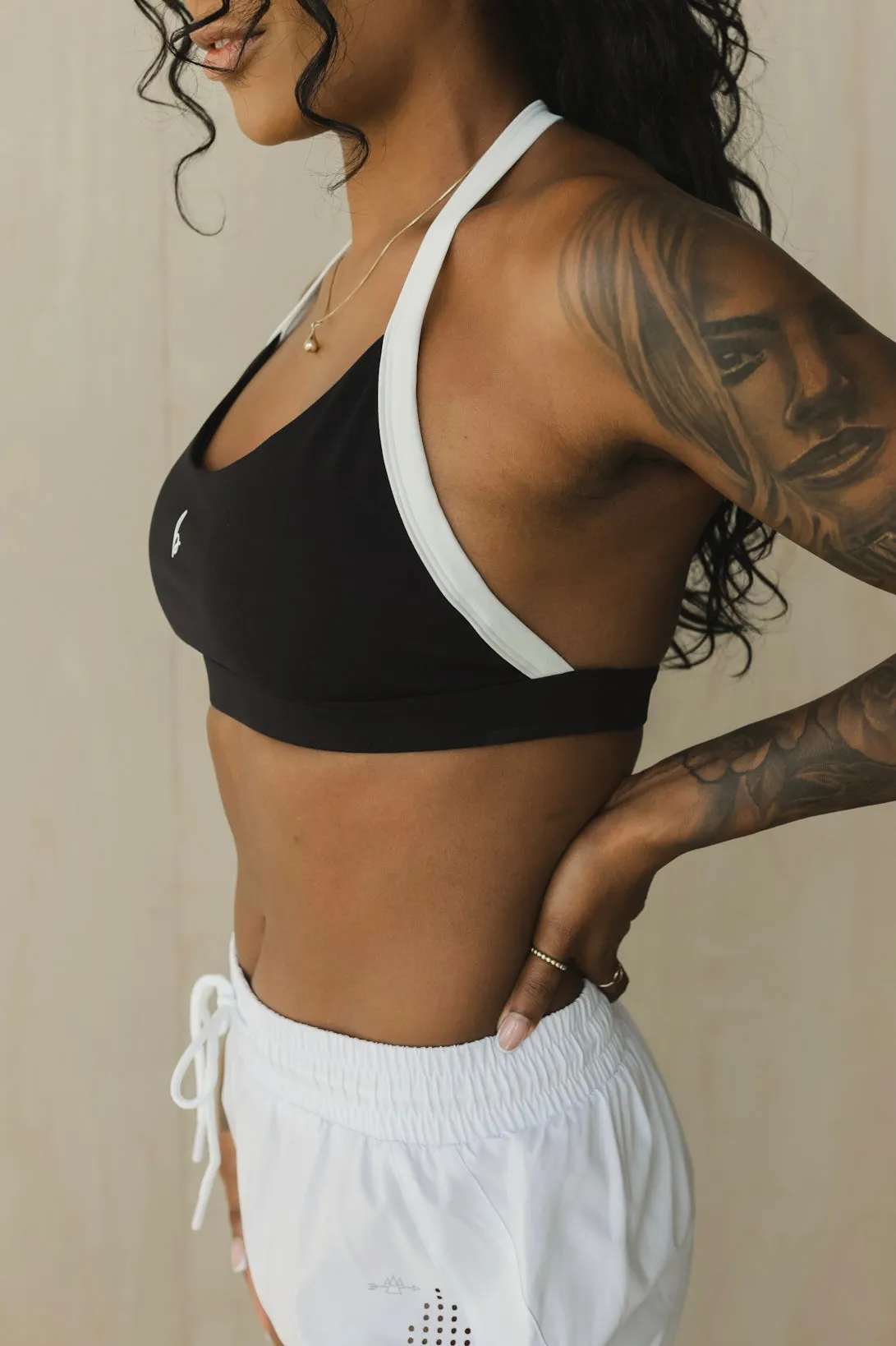 Santa Monica Halter Bra sold by Bare Activewear product image thumbnail 3