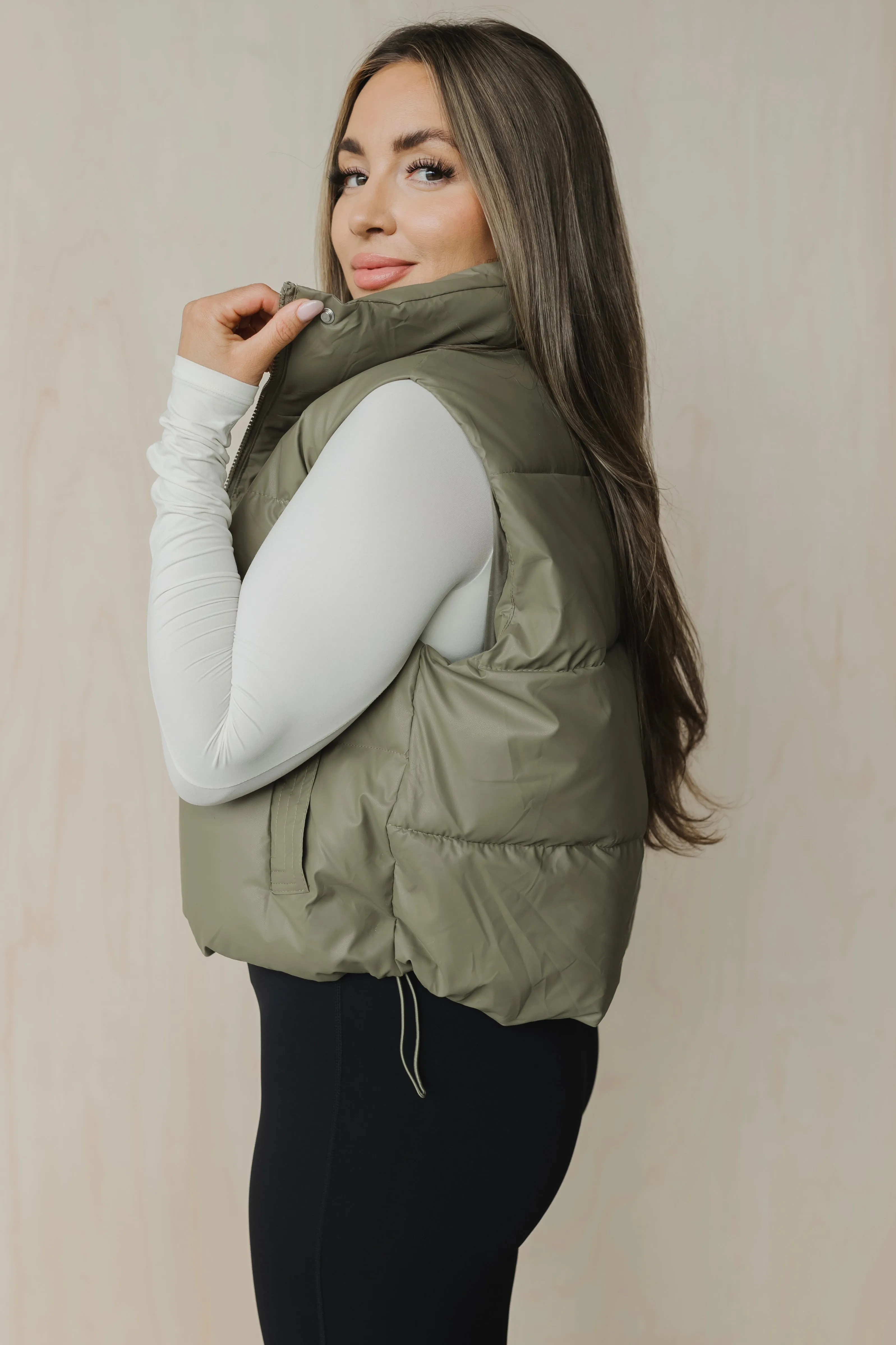 Cropped Vest sold by Bare Activewear product image thumbnail 4