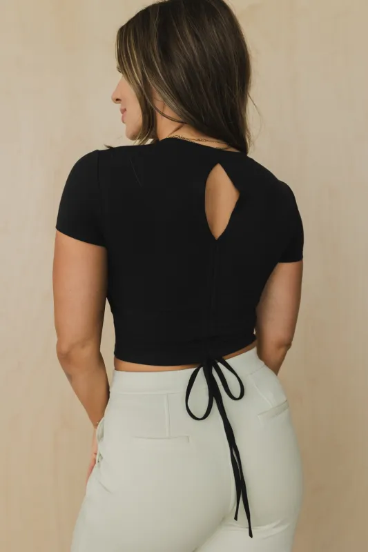 Riley Cropped Tee sold by Bare Activewear