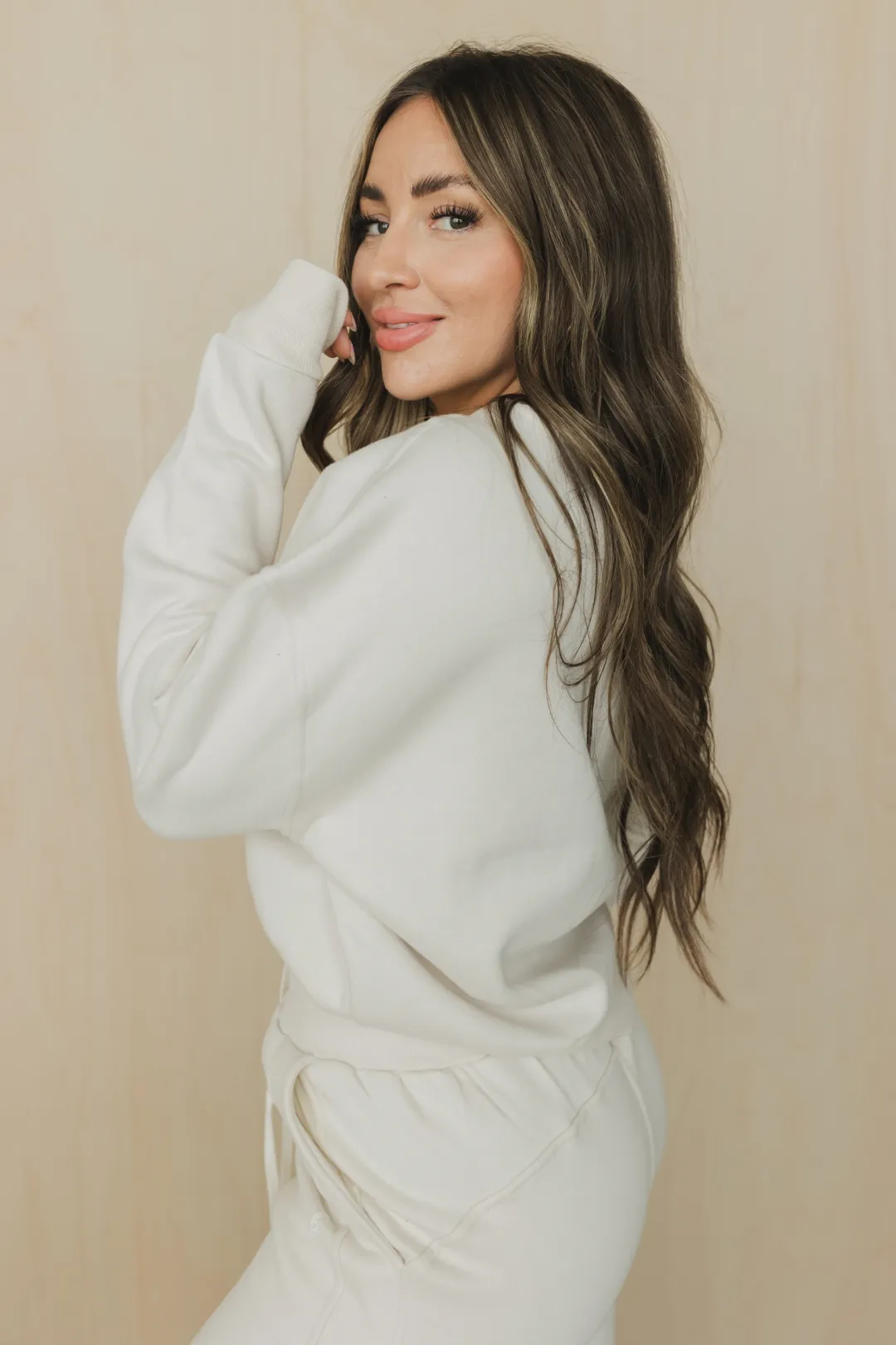 Boxy Crew *Fleece sold by Bare Activewear product image thumbnail 3