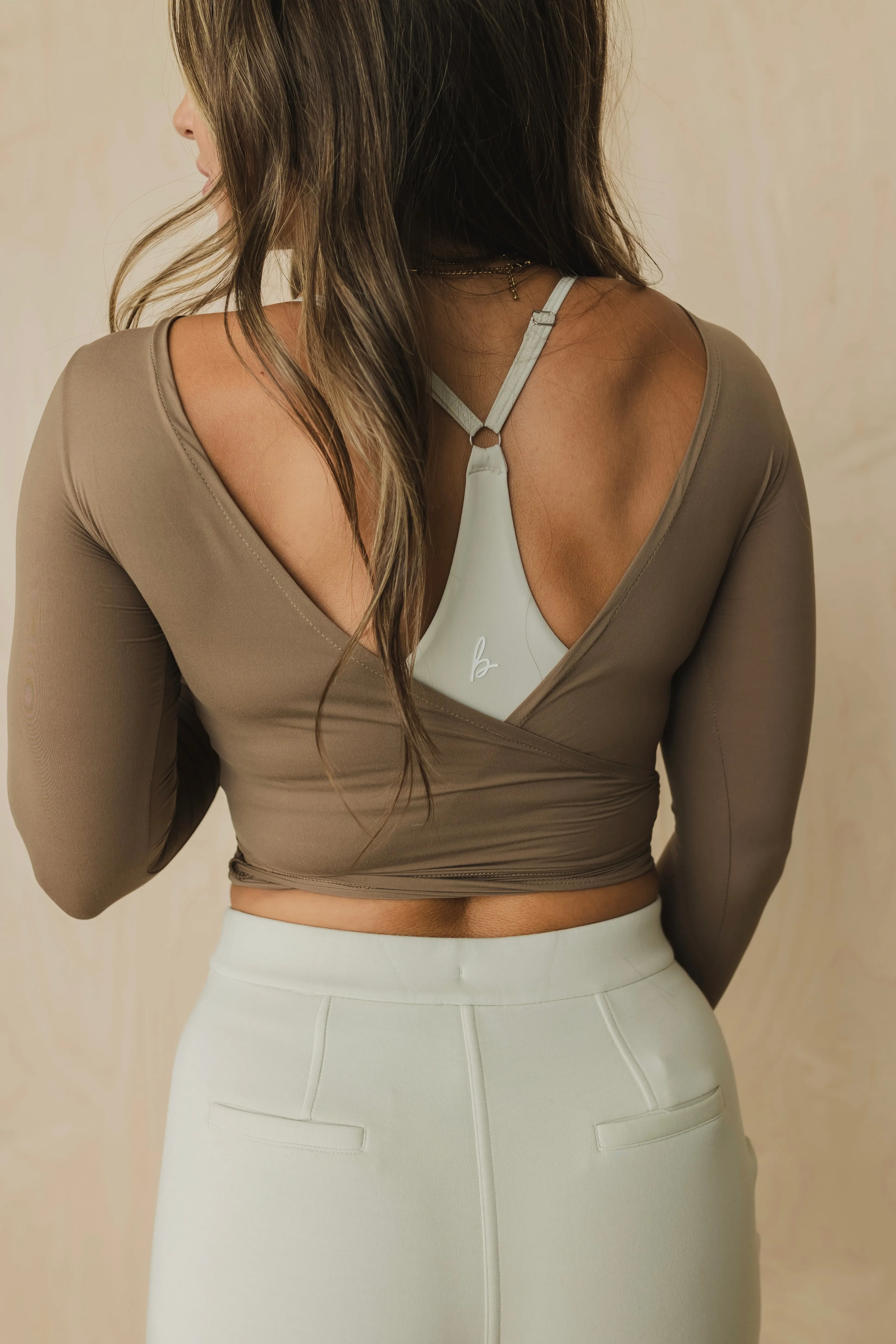 Wrap Me Long Sleeve sold by Bare Activewear product image thumbnail 5