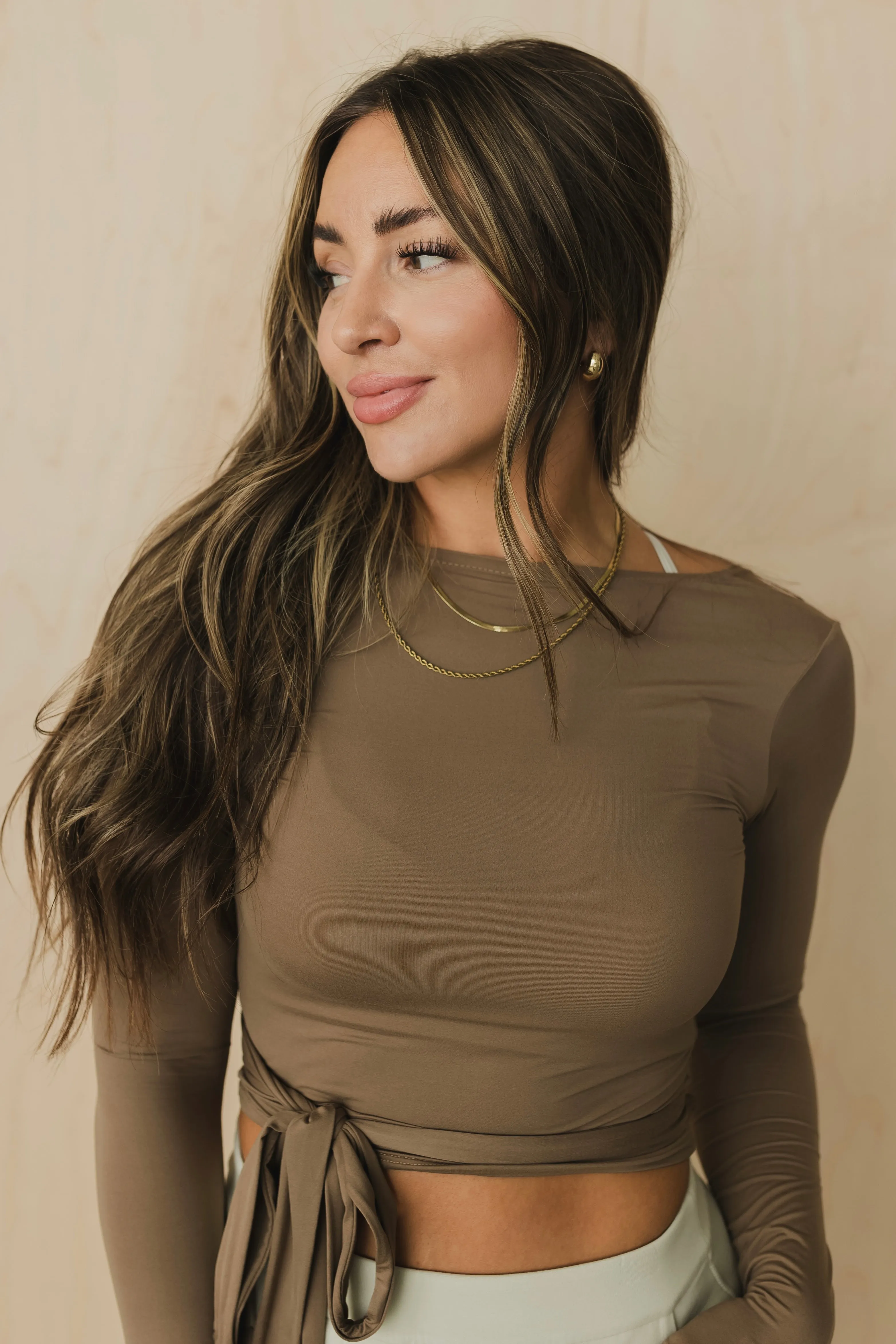 Wrap Me Long Sleeve sold by Bare Activewear product image thumbnail 3