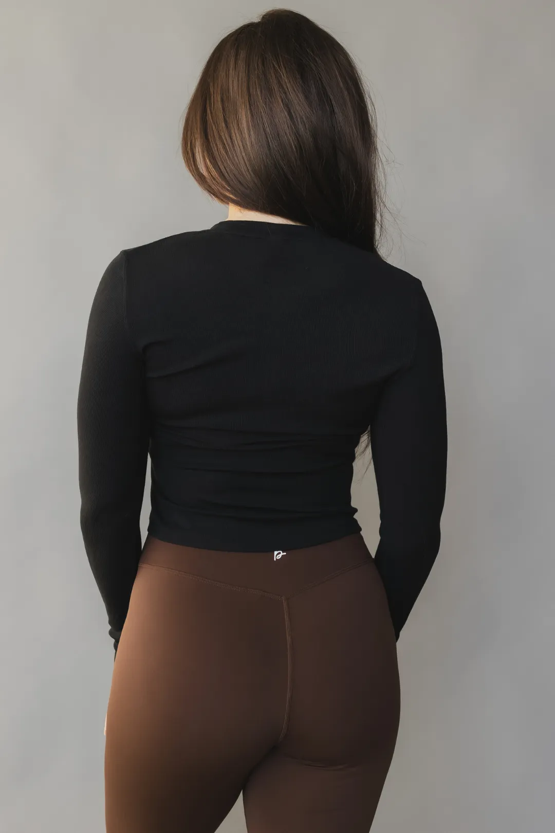 Henley Long Sleeve *Ribbed sold by Bare Activewear product image thumbnail 4