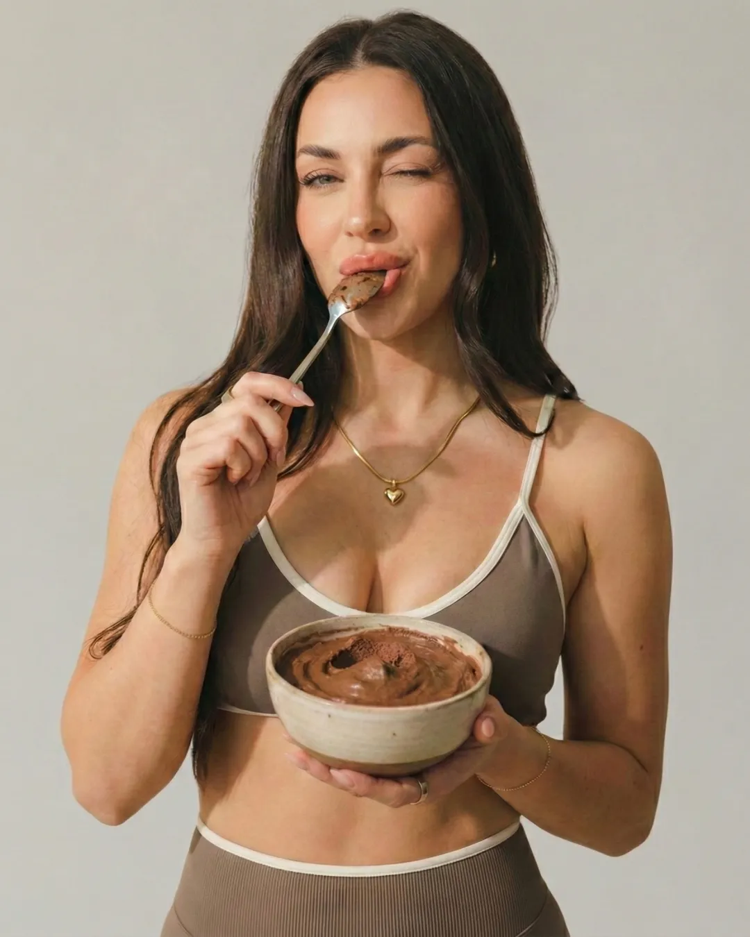 Heart Necklace sold by Bare Activewear product image thumbnail 3