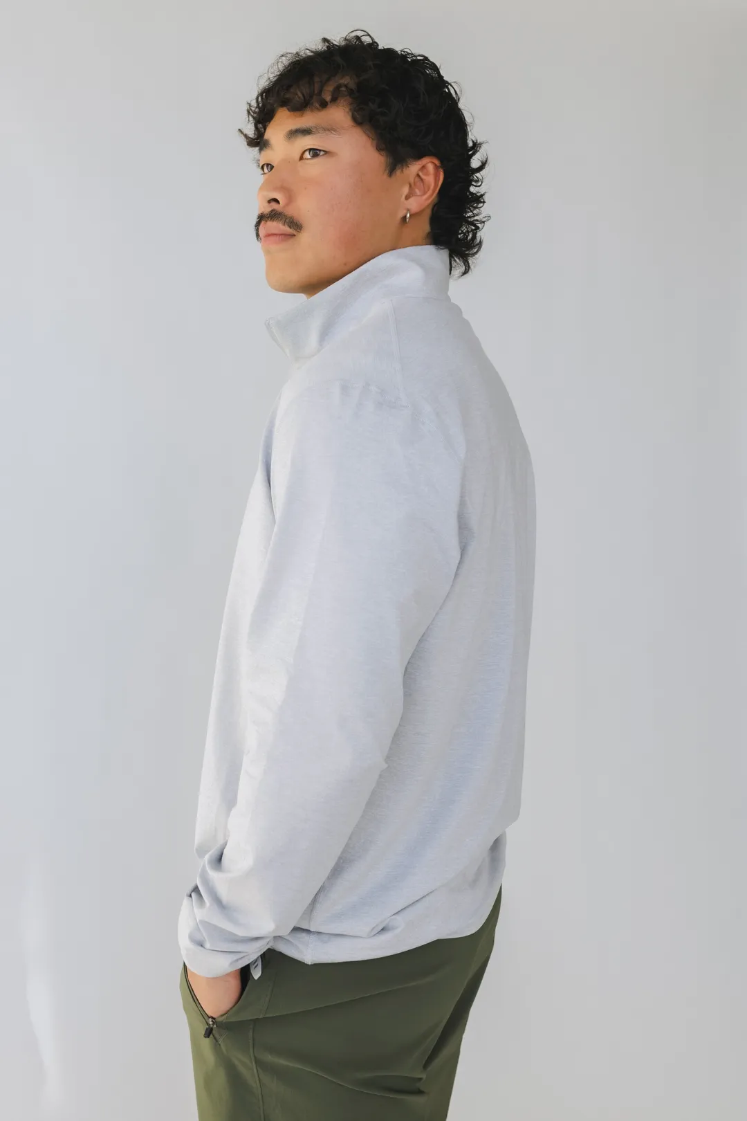 Summit 1/4 Zip sold by Bare Activewear product image thumbnail 2